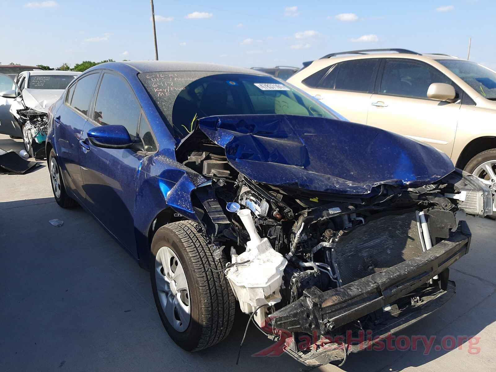 3KPFL4A75JE196417 2018 KIA FORTE