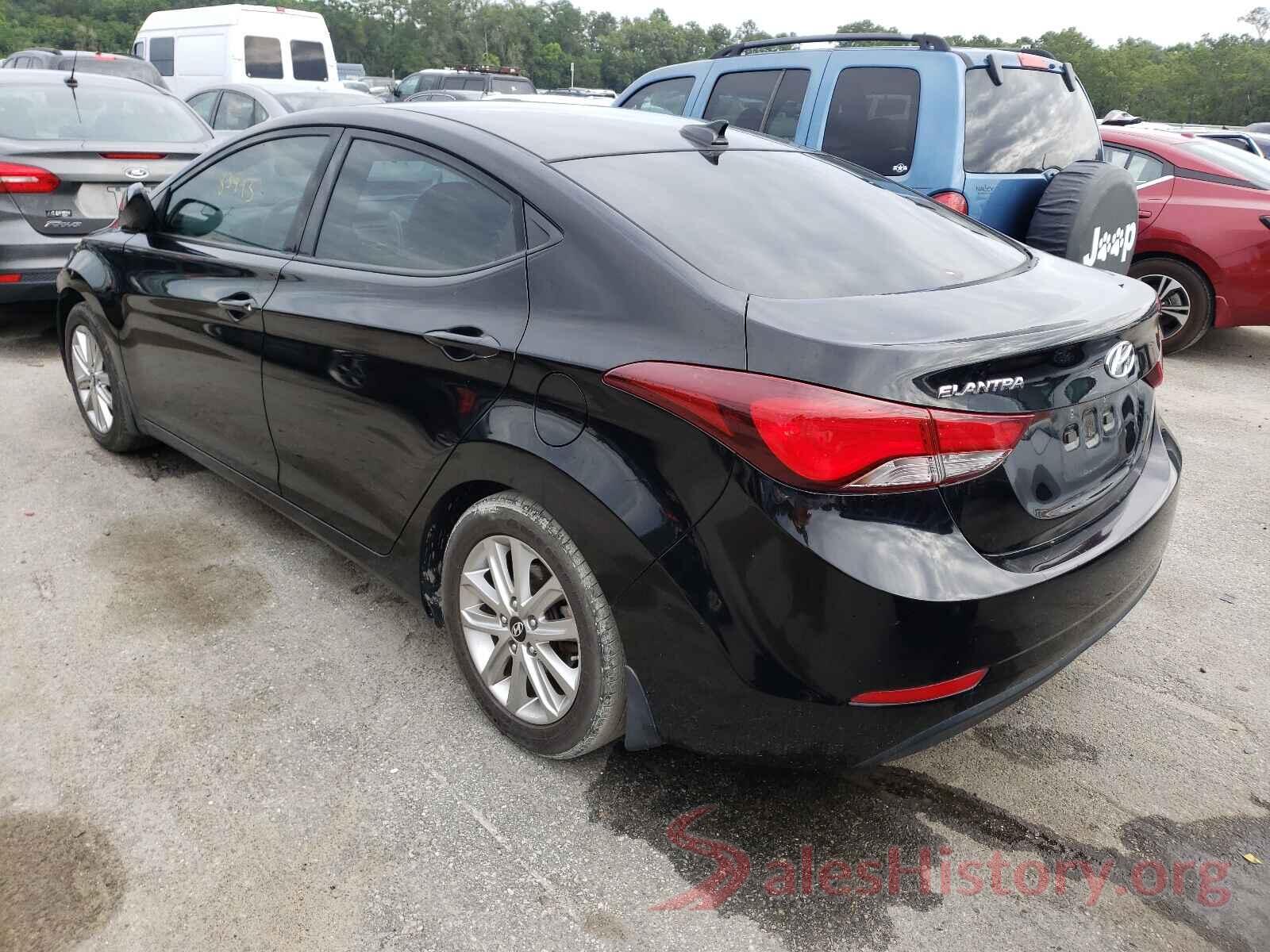 KMHDH4AE5GU636598 2016 HYUNDAI ELANTRA