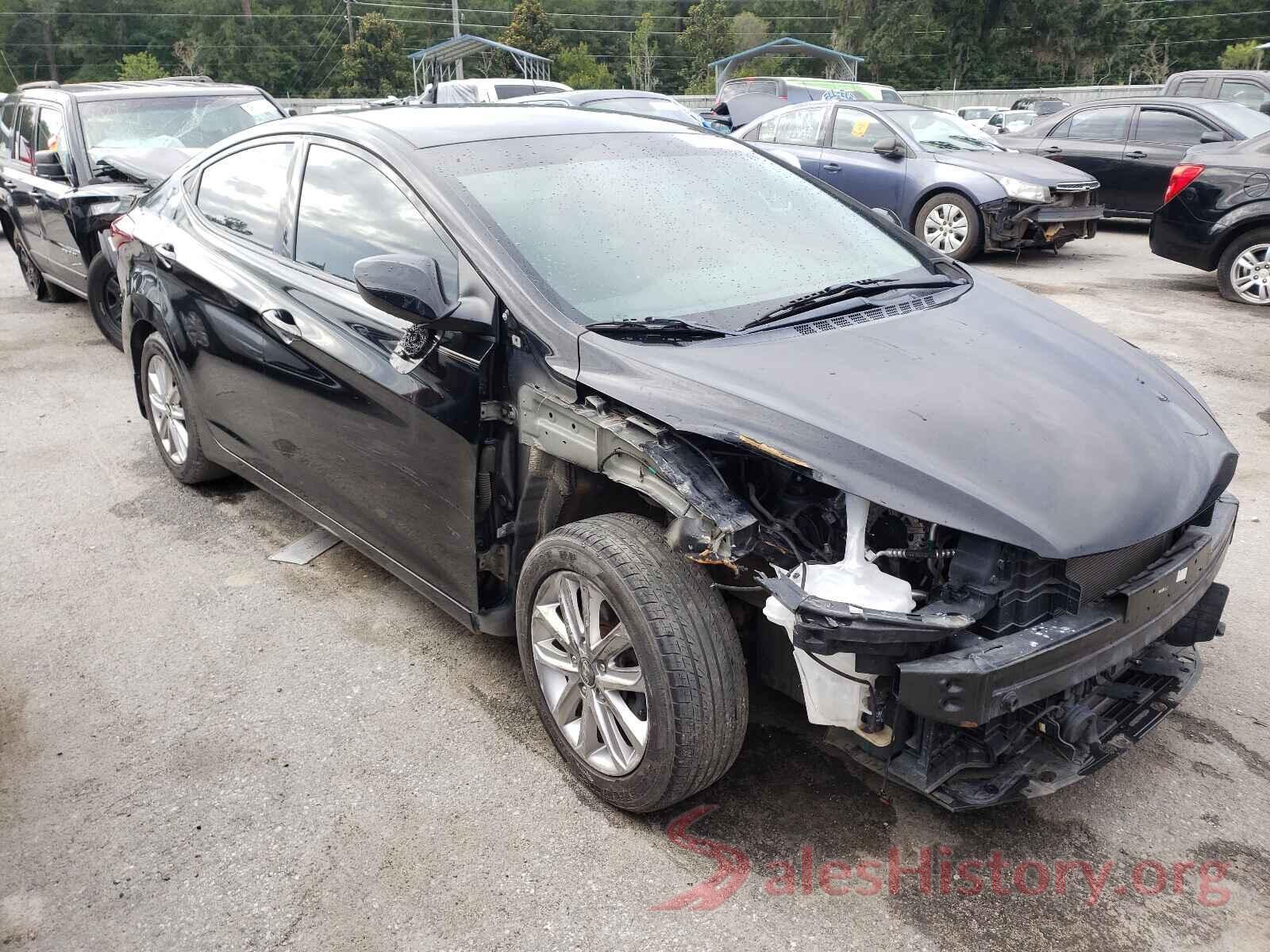 KMHDH4AE5GU636598 2016 HYUNDAI ELANTRA