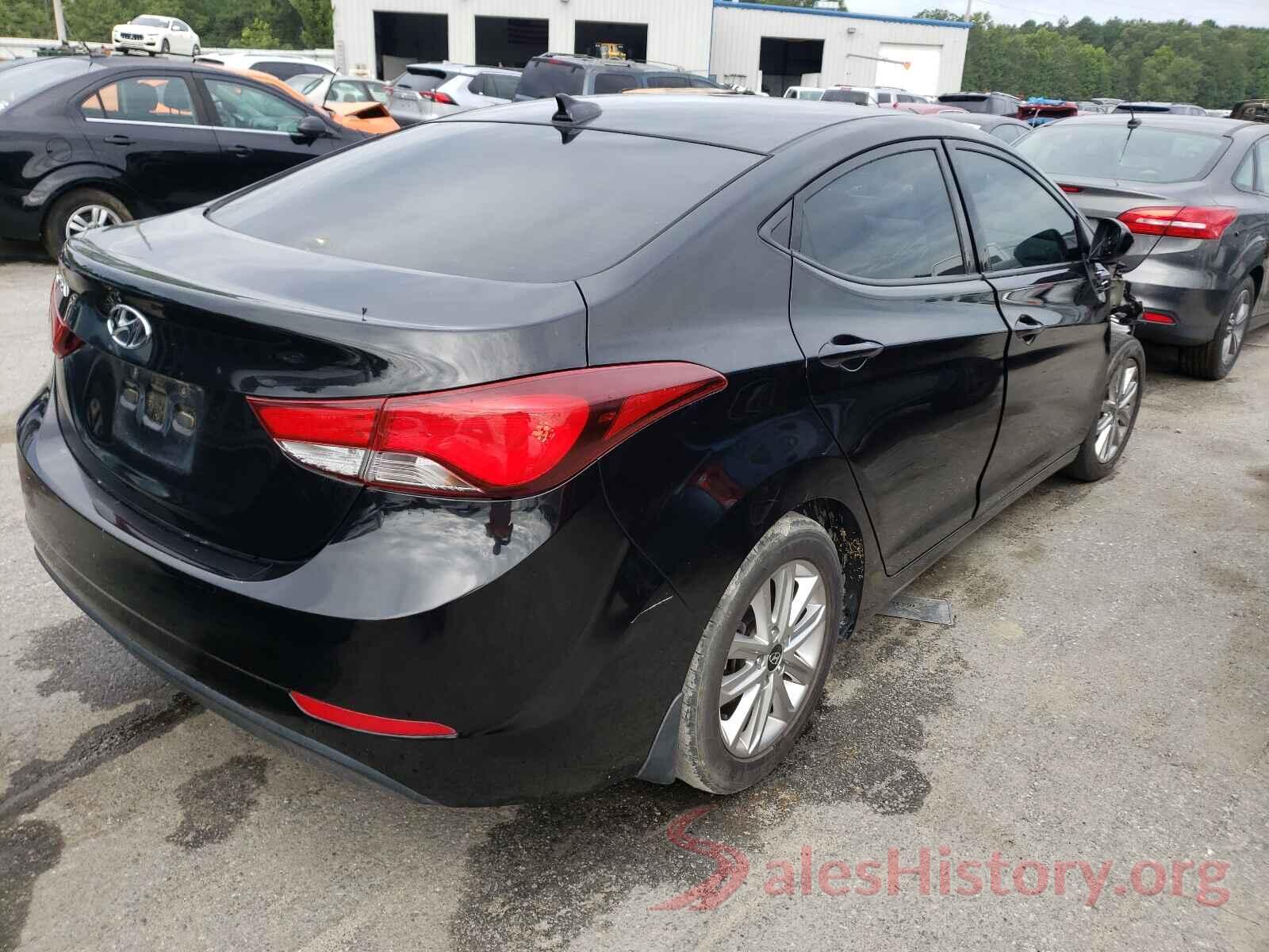 KMHDH4AE5GU636598 2016 HYUNDAI ELANTRA