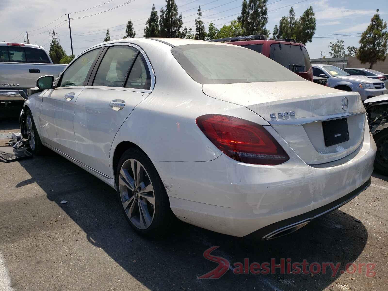 55SWF8DB3KU297321 2019 MERCEDES-BENZ C CLASS