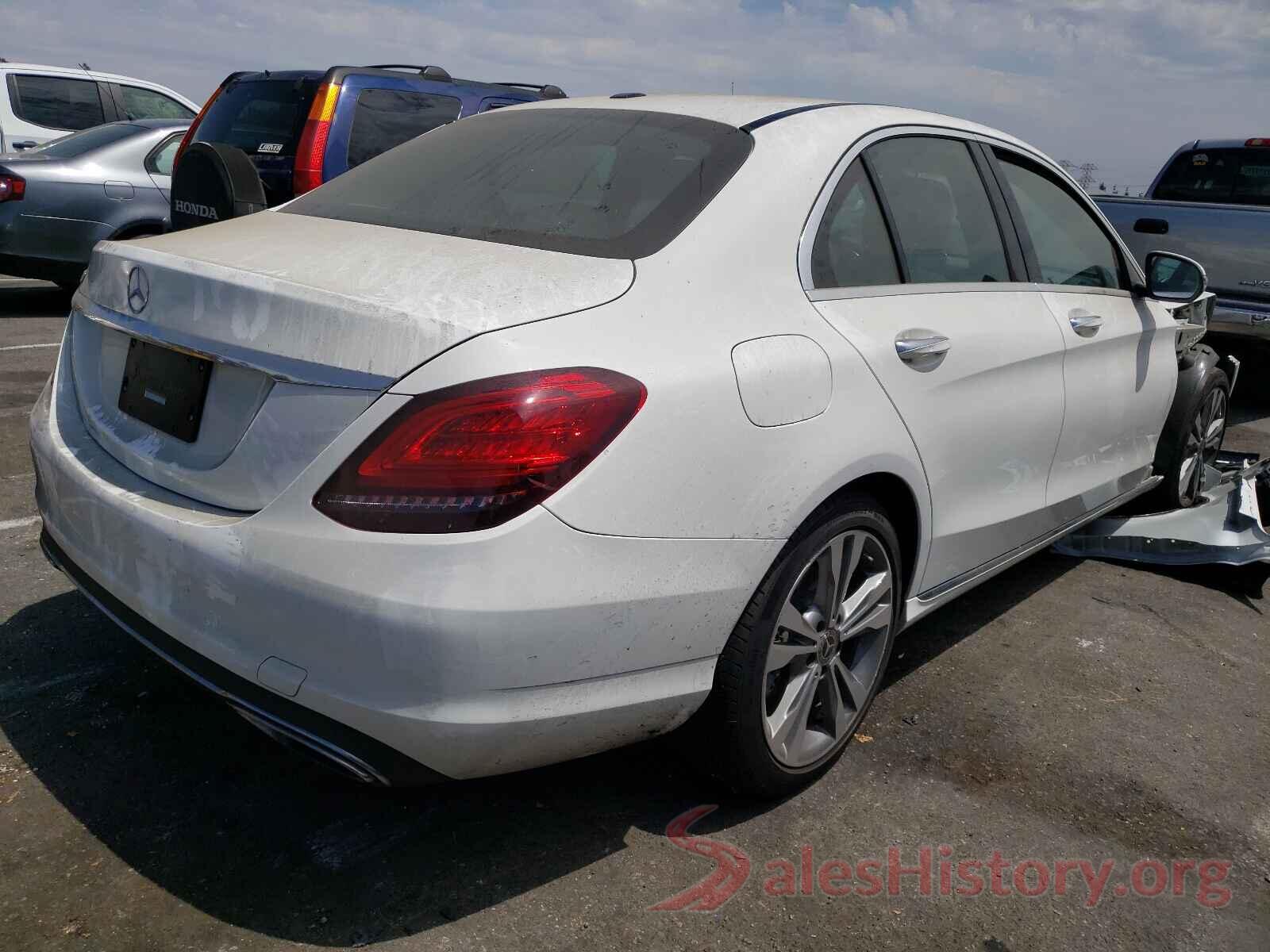 55SWF8DB3KU297321 2019 MERCEDES-BENZ C CLASS