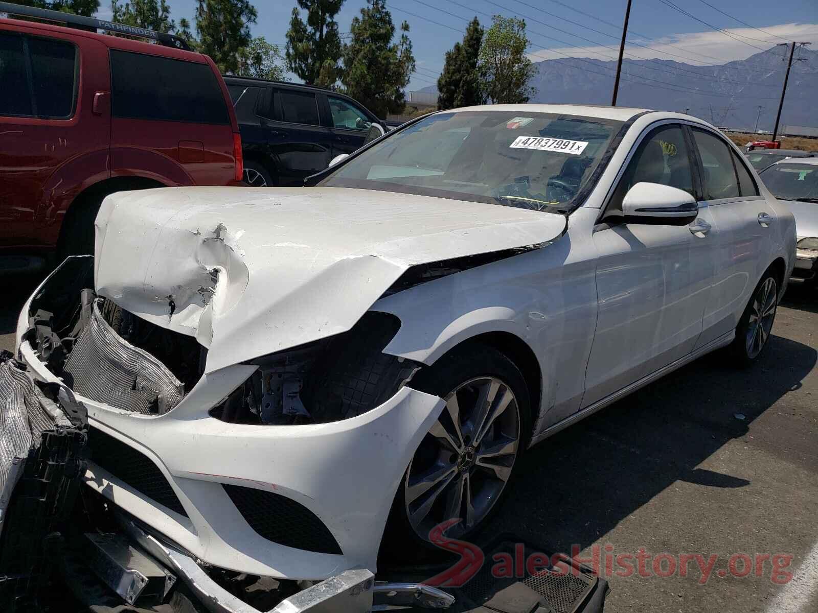 55SWF8DB3KU297321 2019 MERCEDES-BENZ C CLASS