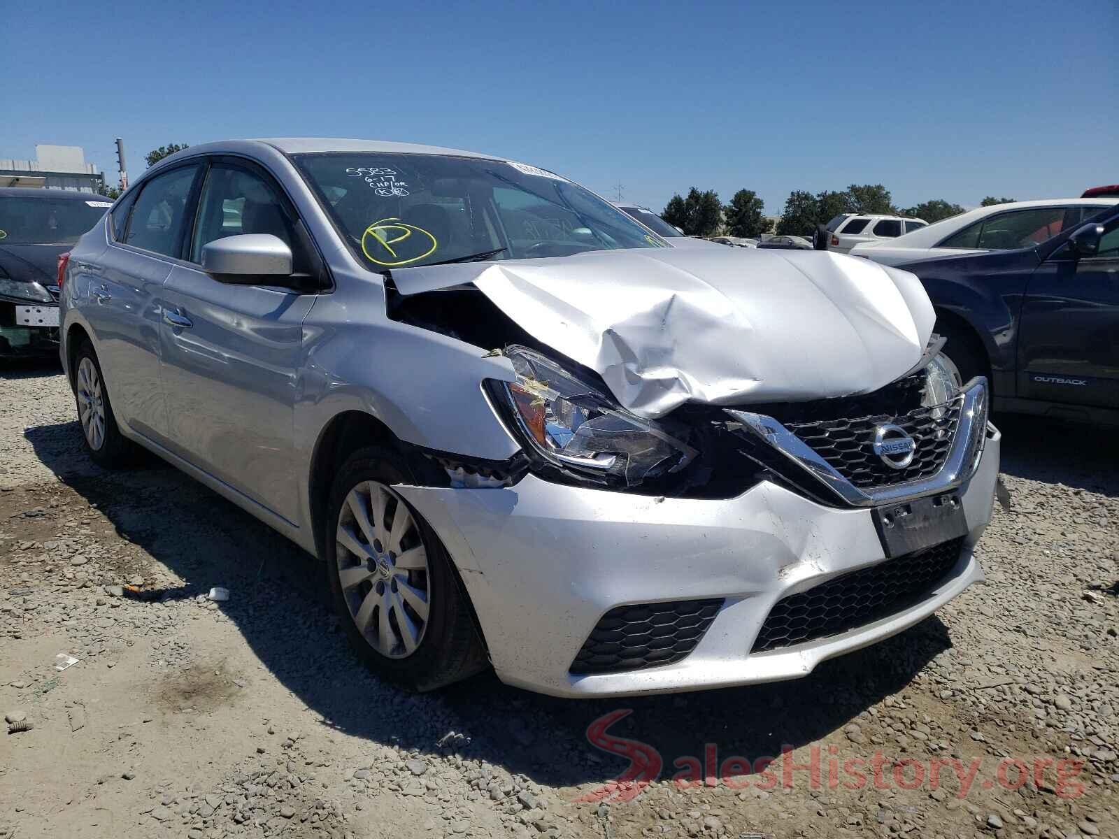 3N1AB7AP9HL669453 2017 NISSAN SENTRA