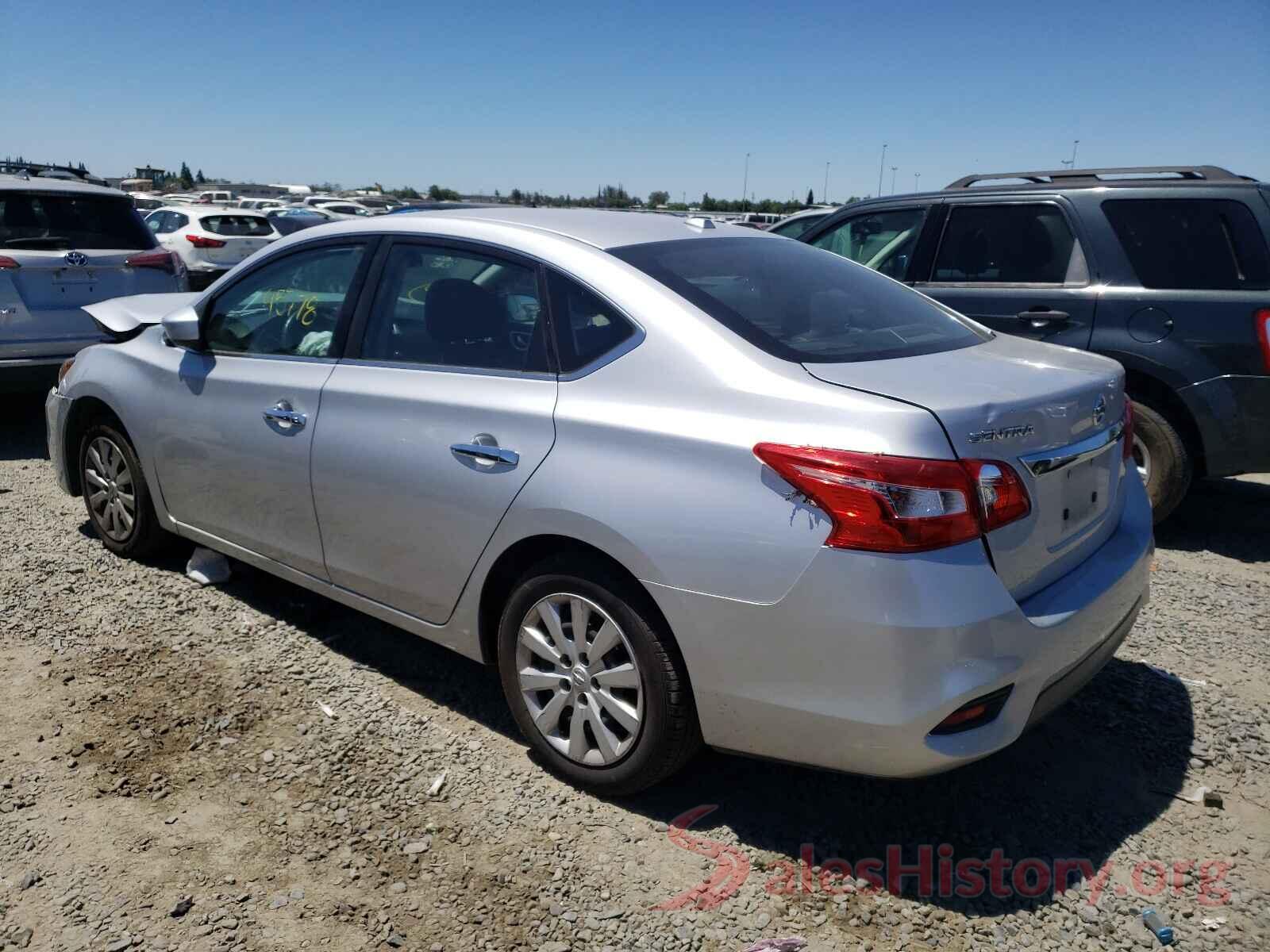 3N1AB7AP9HL669453 2017 NISSAN SENTRA