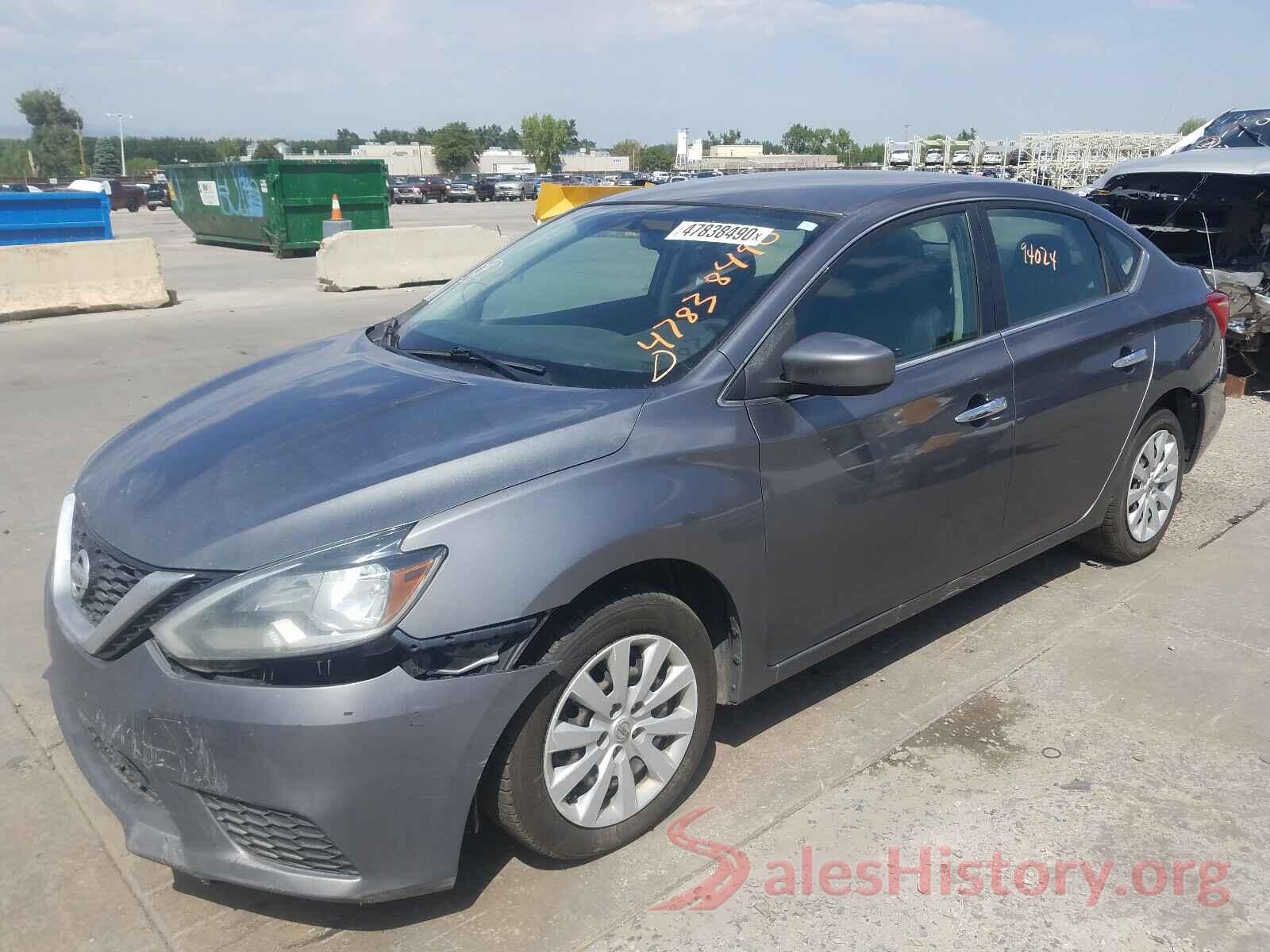 3N1AB7AP6GL656917 2016 NISSAN SENTRA