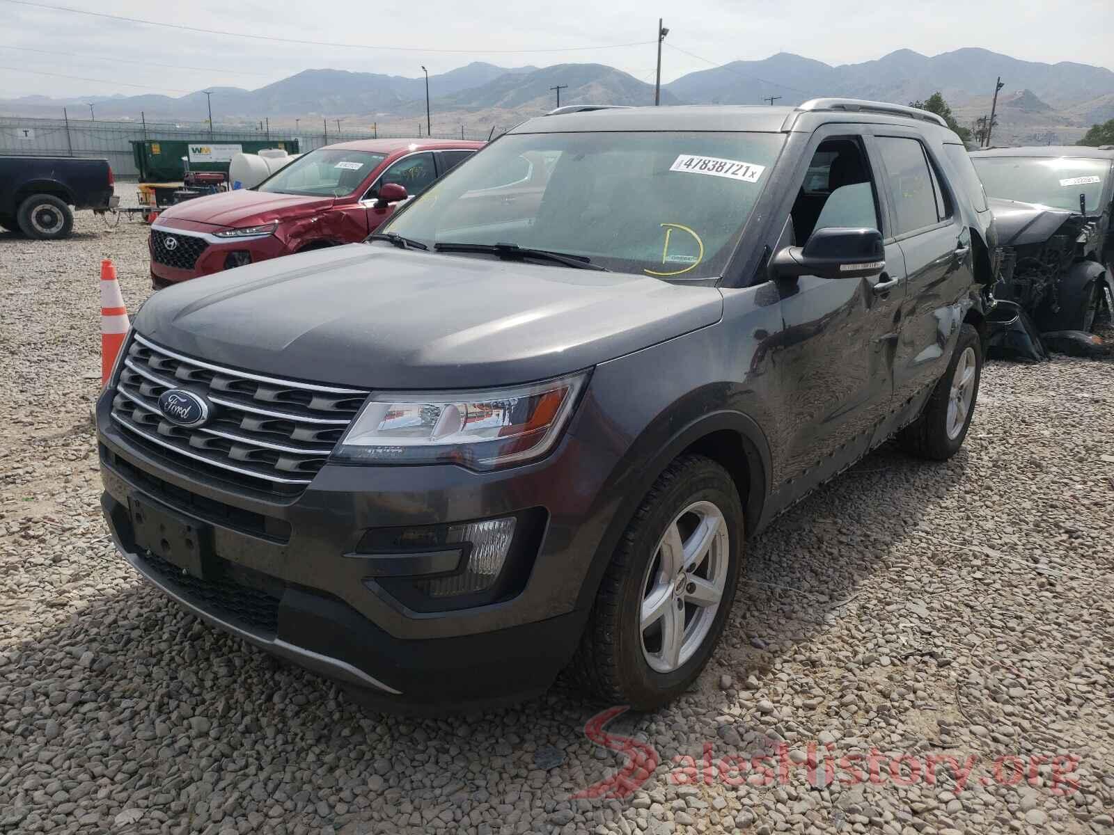 1FM5K8D81GGB64014 2016 FORD EXPLORER