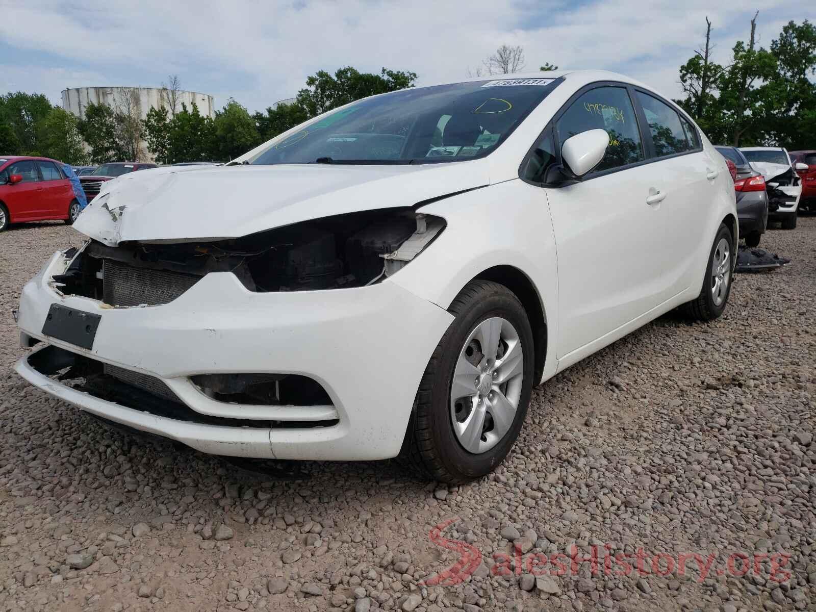 KNAFK4A67G5493197 2016 KIA FORTE