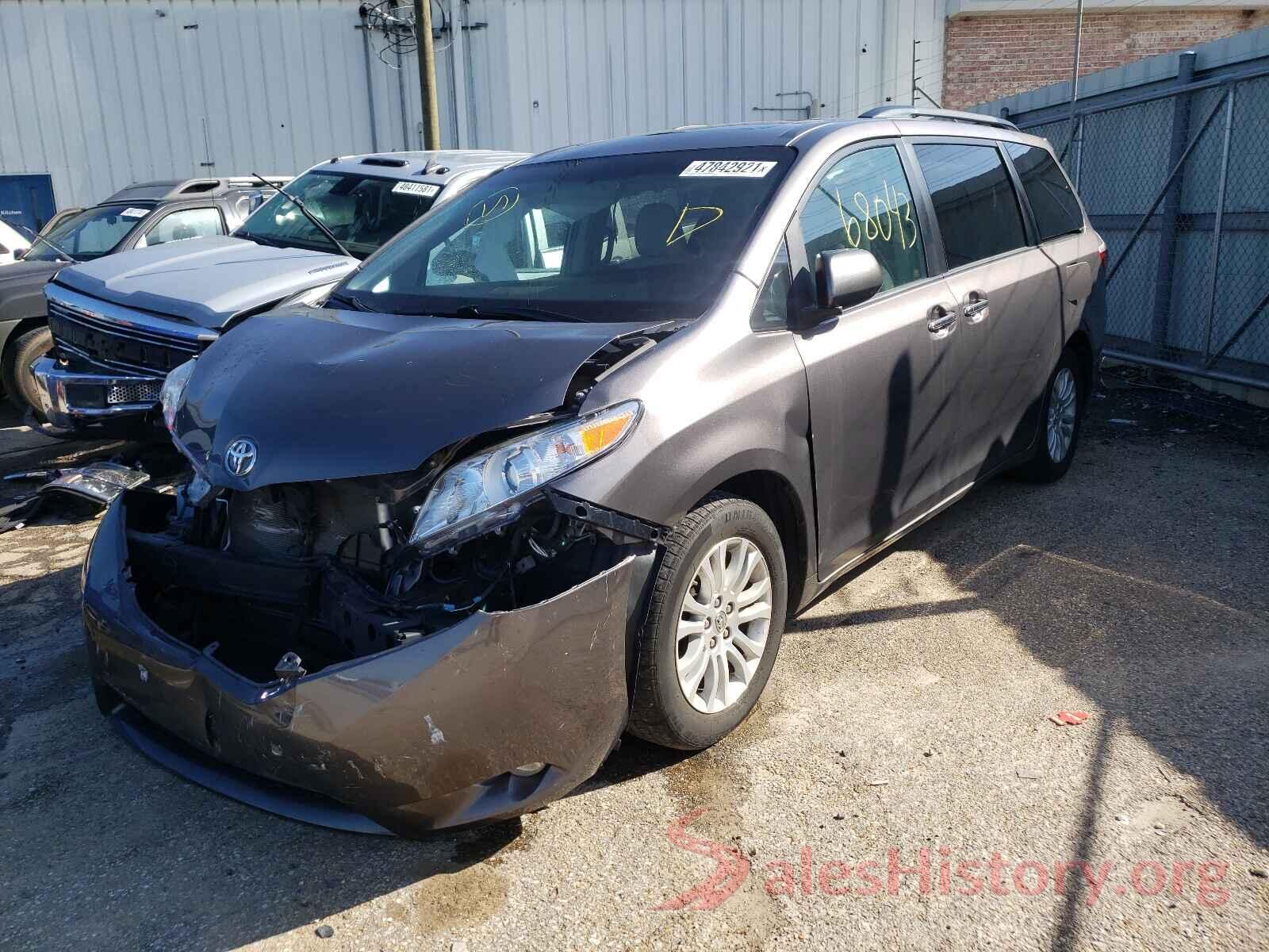 5TDYK3DC6GS714354 2016 TOYOTA SIENNA