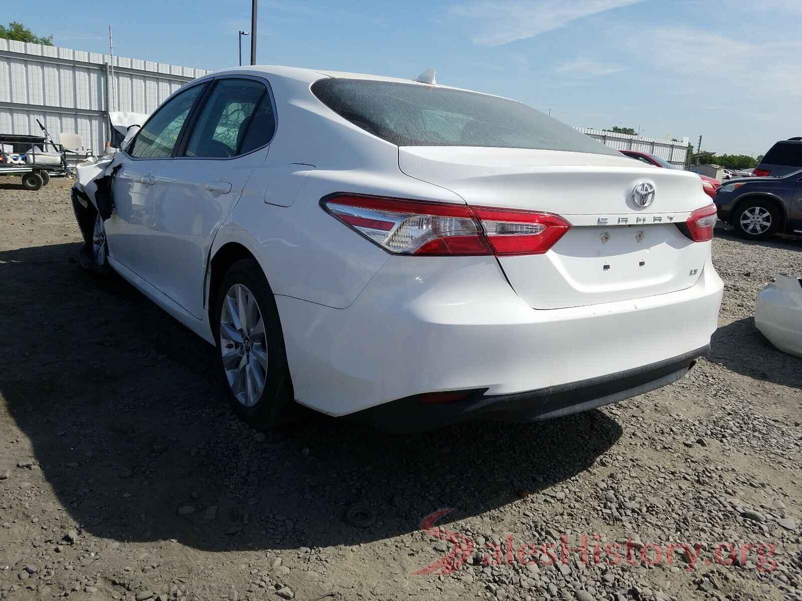 4T1B11HK2KU801926 2019 TOYOTA CAMRY