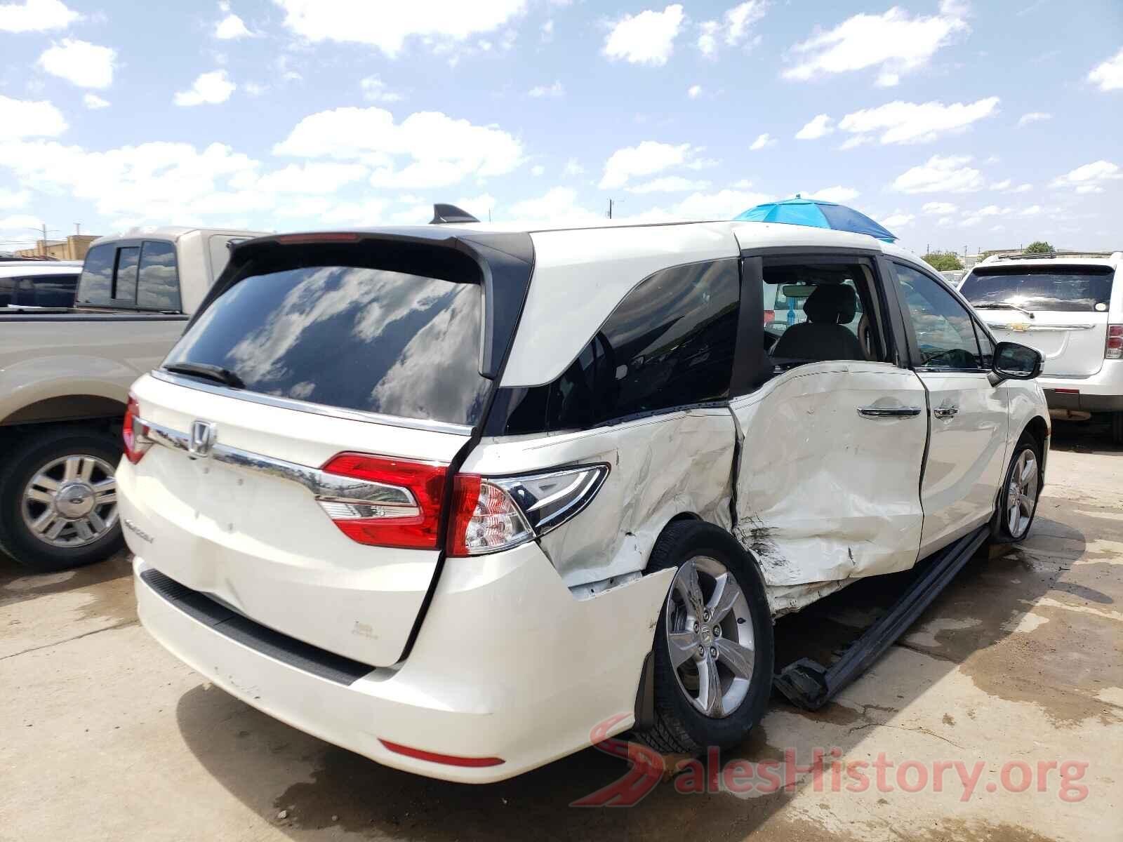 5FNRL6H75JB059017 2018 HONDA ODYSSEY