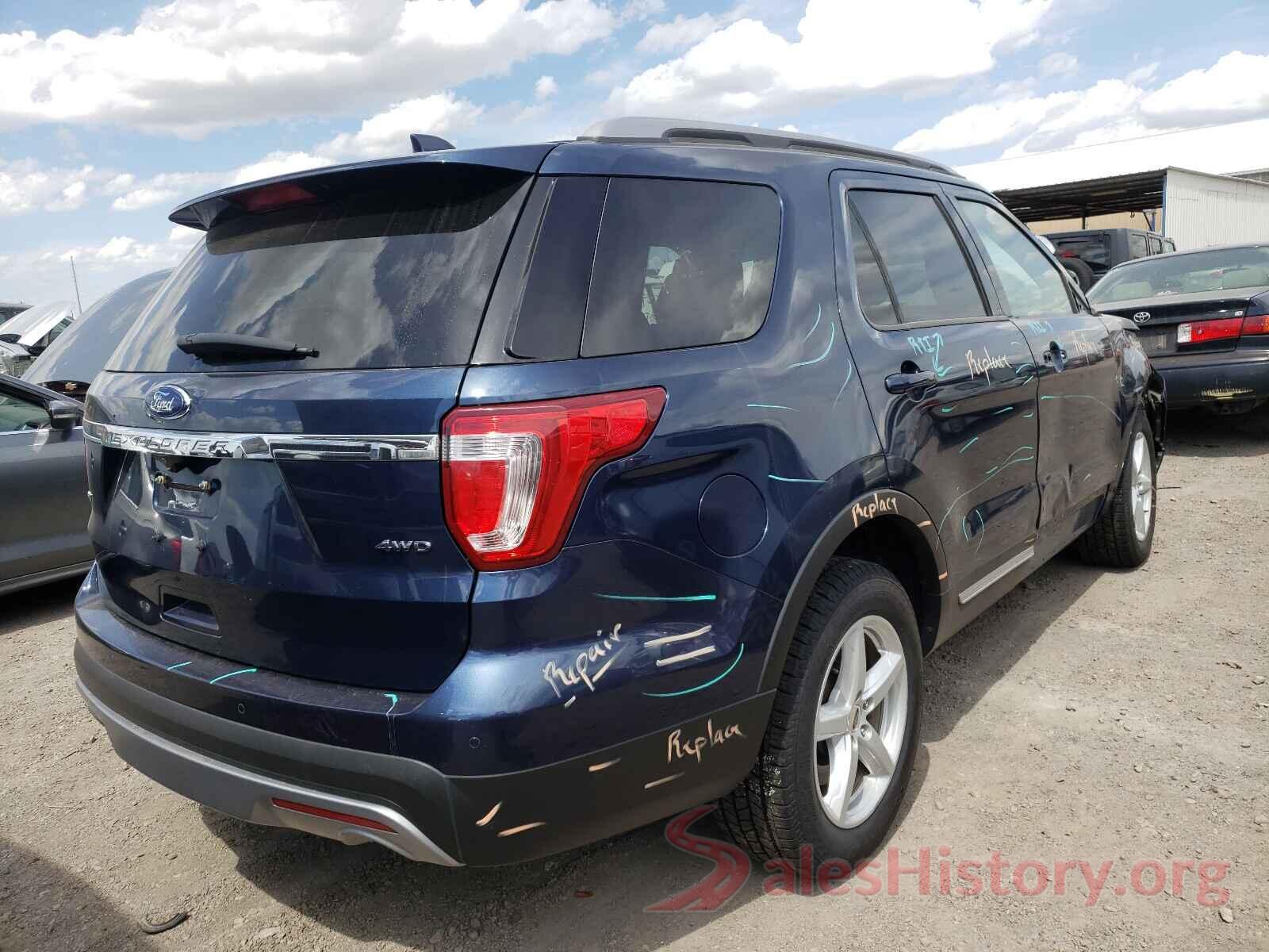 1FM5K8D84HGB31364 2017 FORD EXPLORER