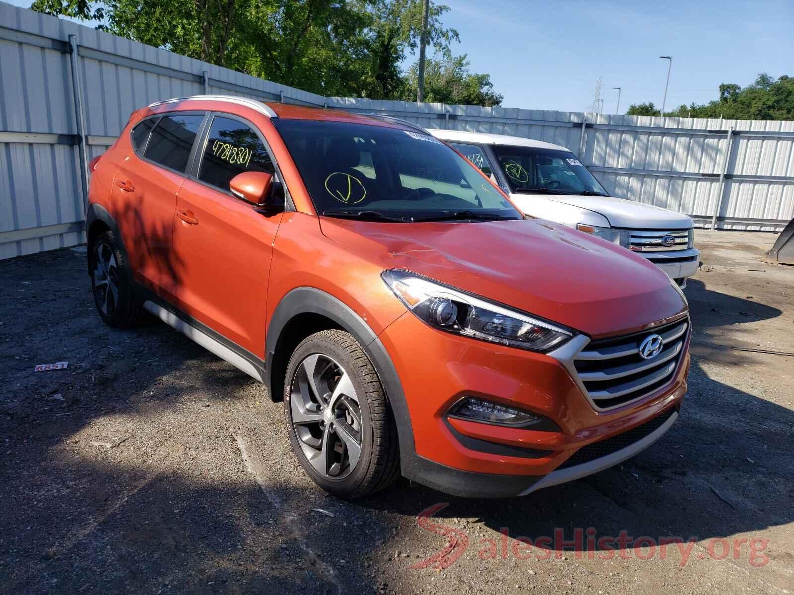 KM8J3CA28HU388088 2017 HYUNDAI TUCSON