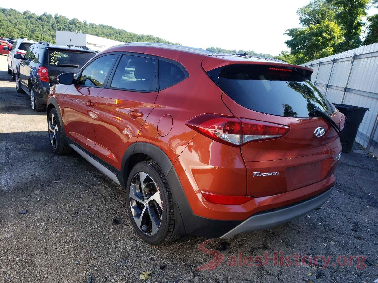 KM8J3CA28HU388088 2017 HYUNDAI TUCSON