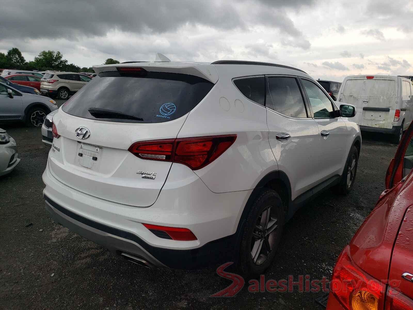 5NMZUDLBXHH002785 2017 HYUNDAI SANTA FE