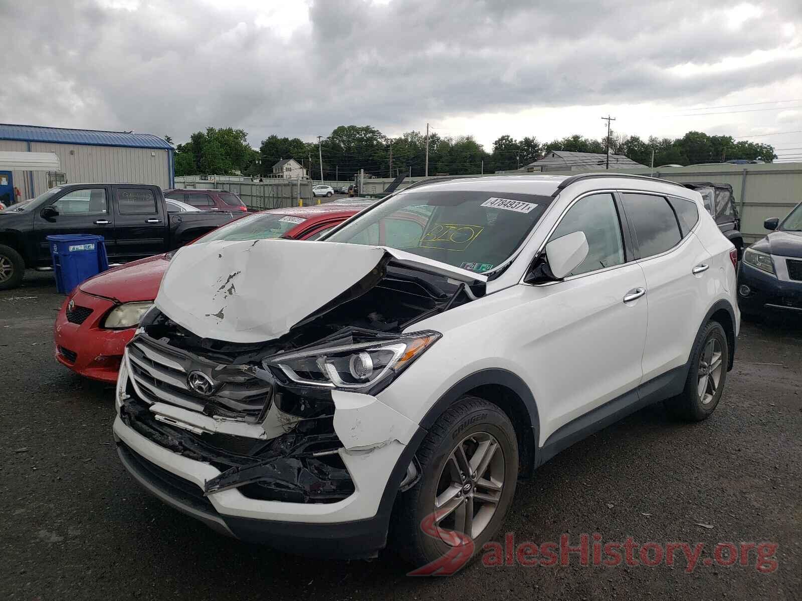 5NMZUDLBXHH002785 2017 HYUNDAI SANTA FE