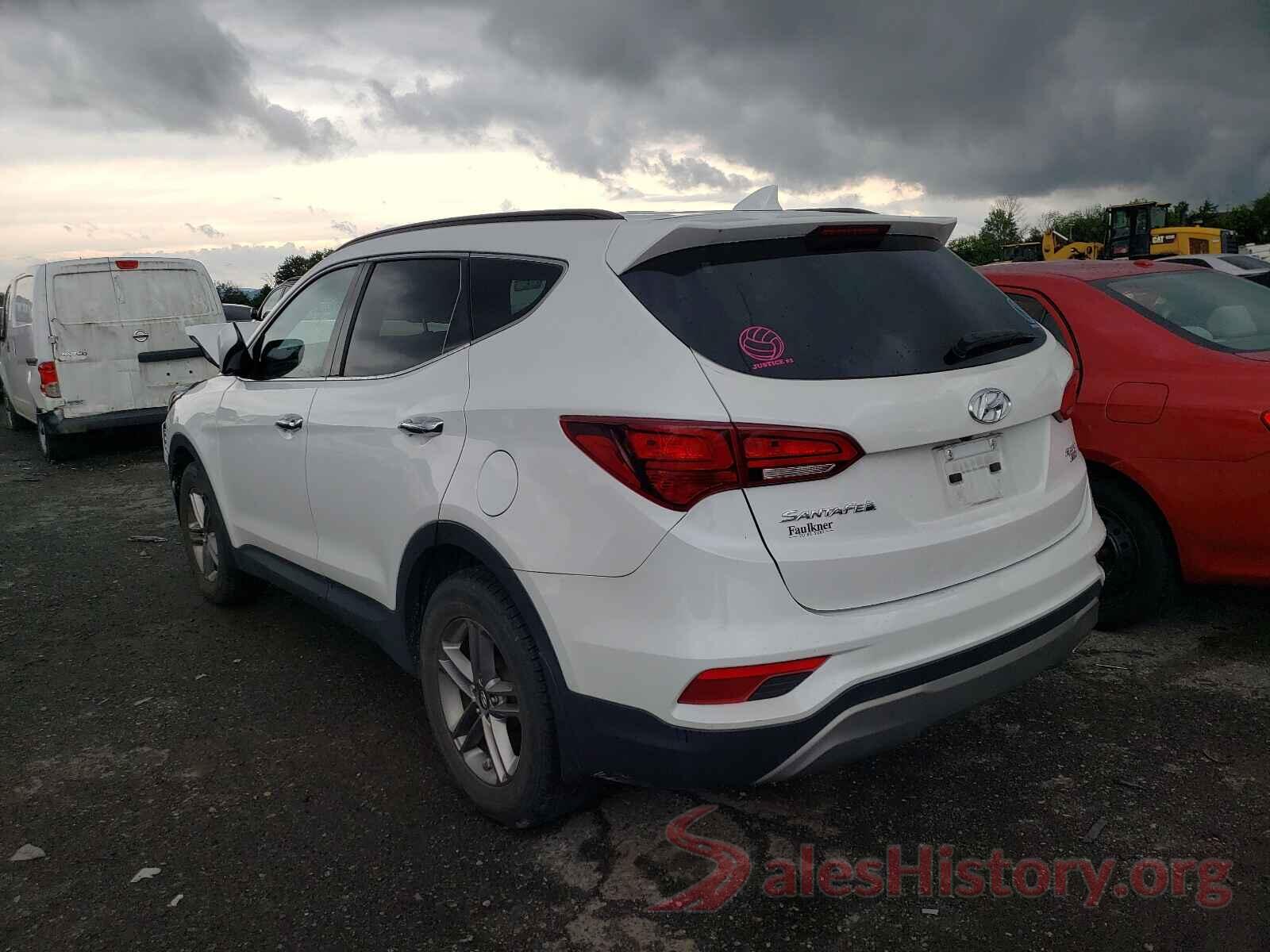 5NMZUDLBXHH002785 2017 HYUNDAI SANTA FE