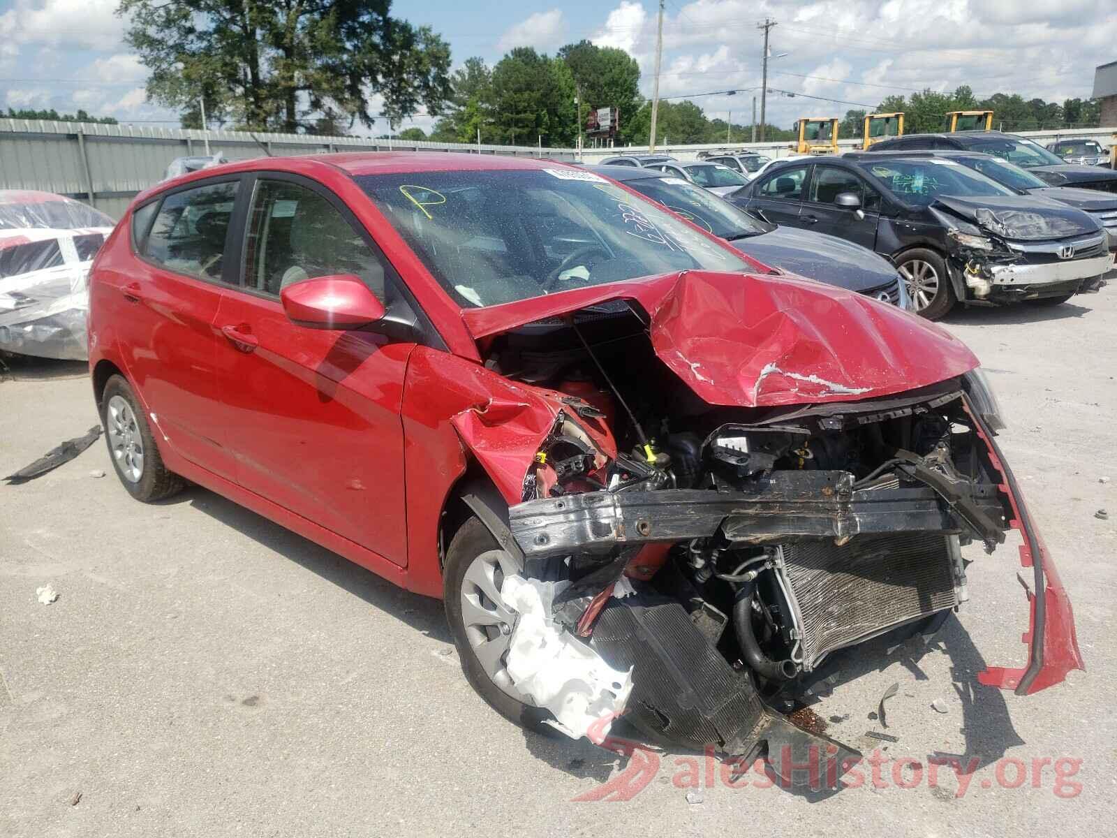 KMHCT5AE6HU312965 2017 HYUNDAI ACCENT