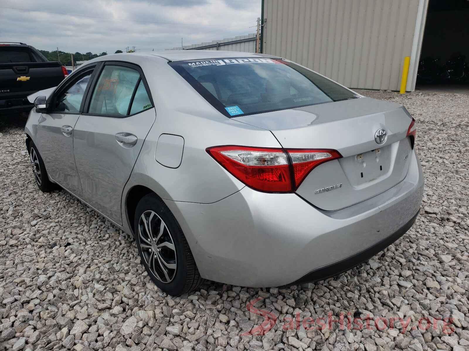 5YFBURHE2GP562418 2016 TOYOTA COROLLA