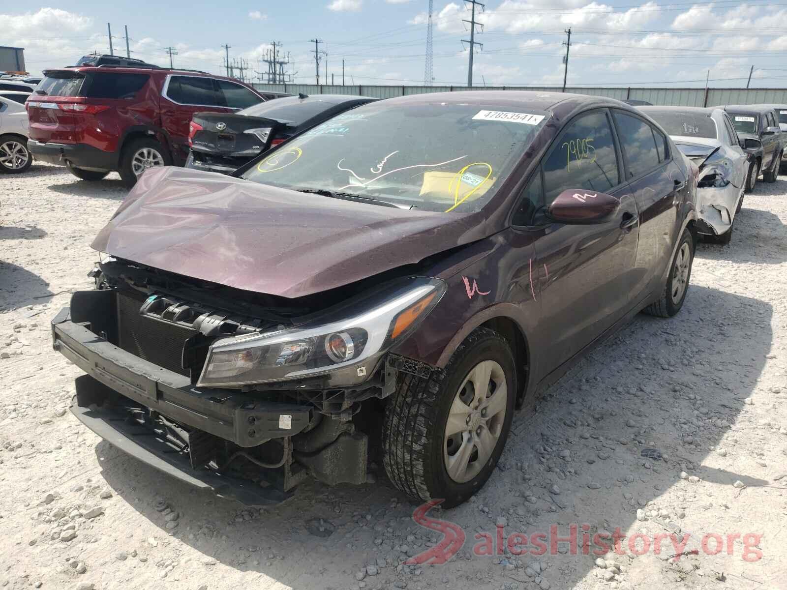 3KPFK4A73HE122930 2017 KIA FORTE