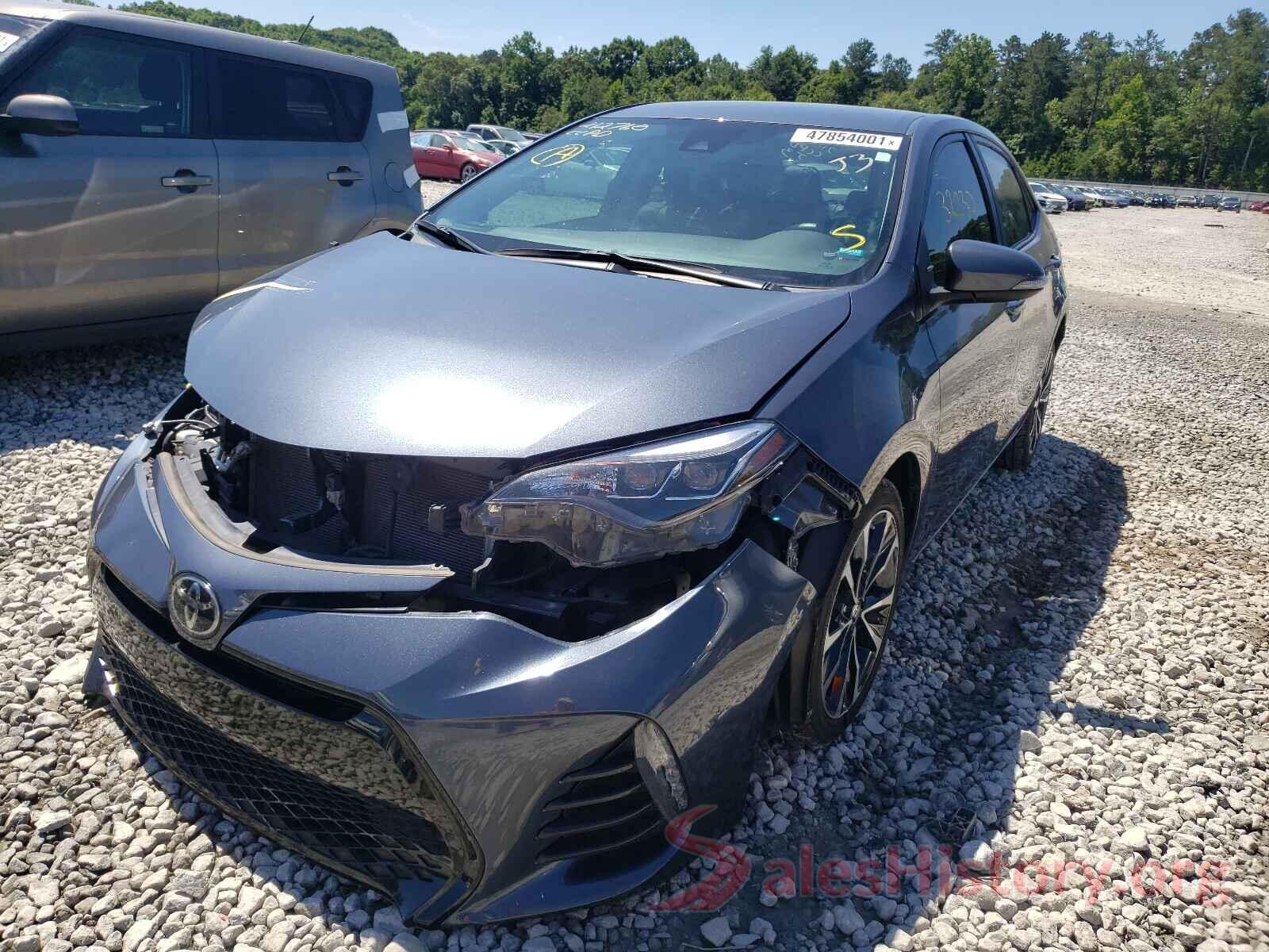 2T1BURHE0KC222161 2019 TOYOTA COROLLA