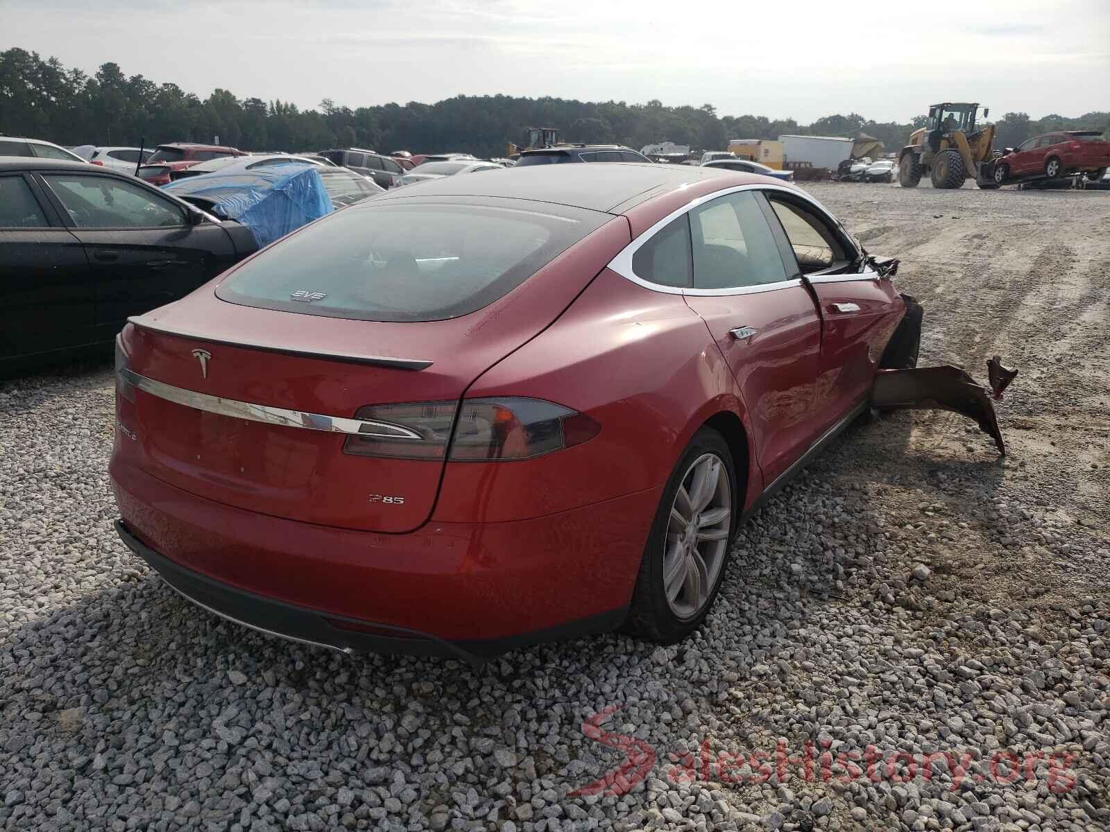 5YJSA1H1XEFP47784 2014 TESLA MODEL S