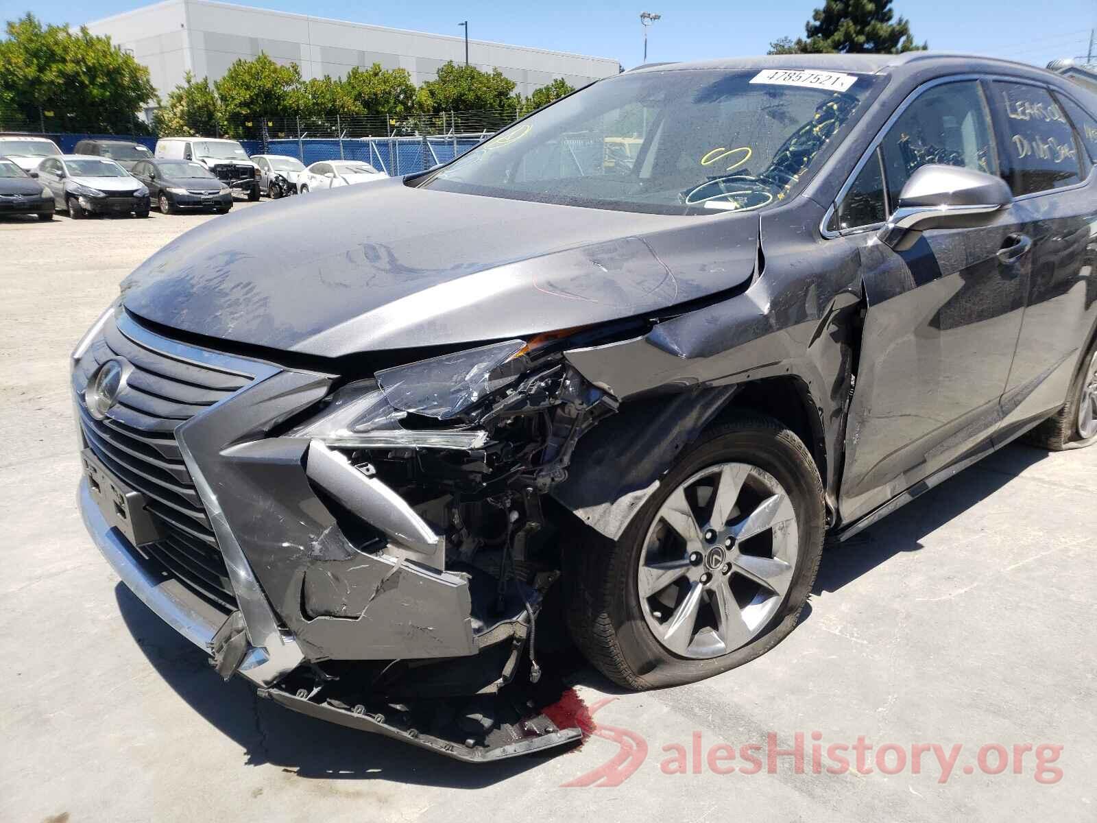 JTJDZKCA6J2011787 2018 LEXUS RX350