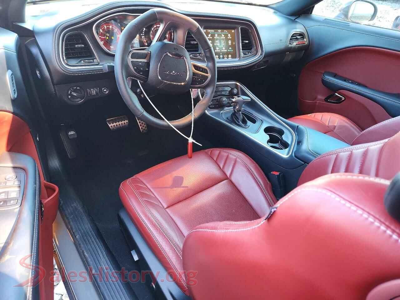 2023 DODGE CHALLENGER VIN 2C3CDZC99PH567396, interior dashboard