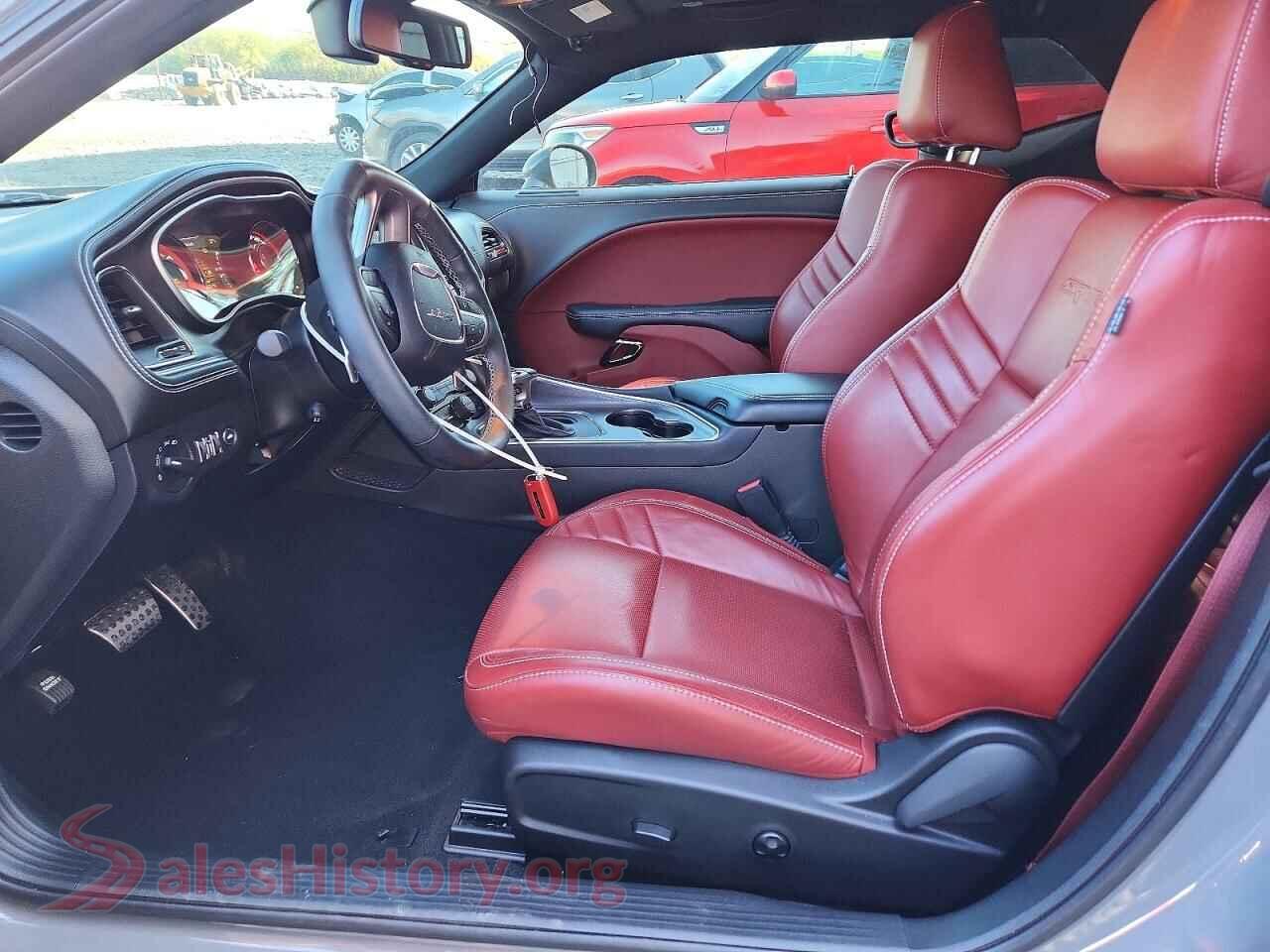 2023 DODGE CHALLENGER VIN 2C3CDZC99PH567396, engine bay