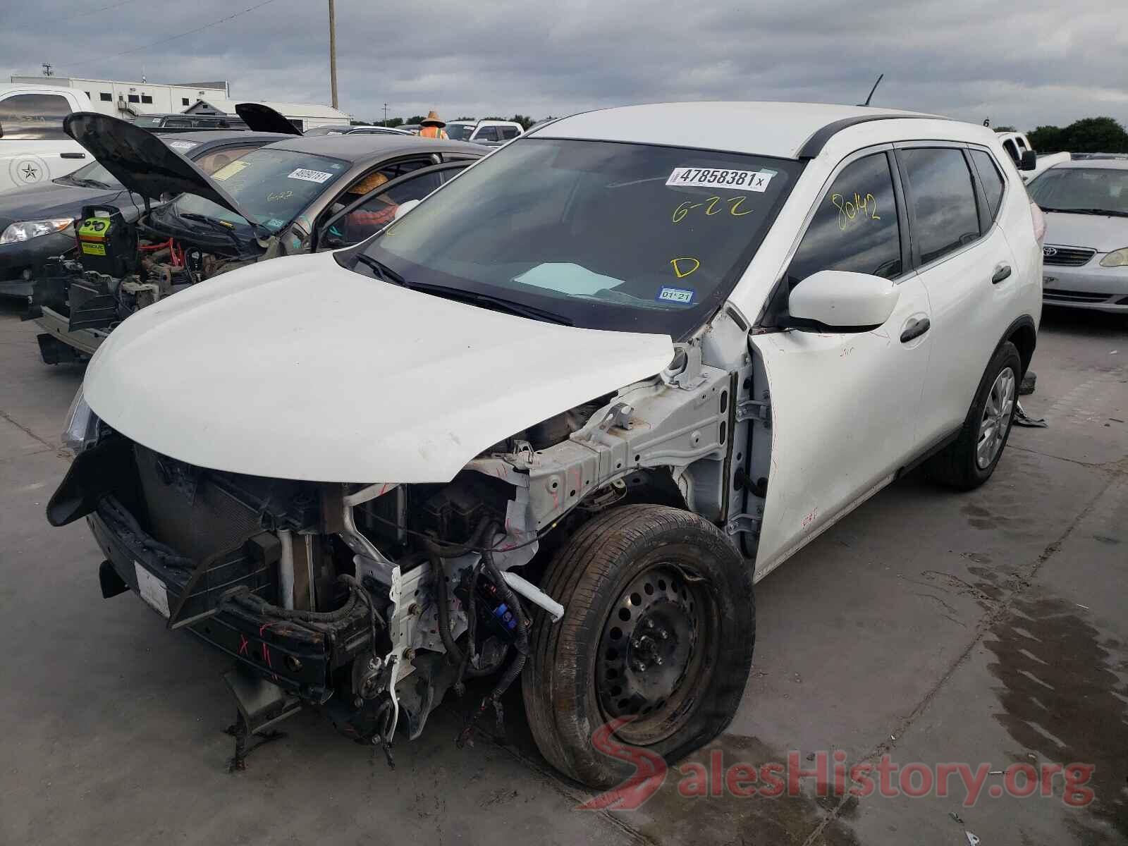 KNMAT2MT1GP691228 2016 NISSAN ROGUE