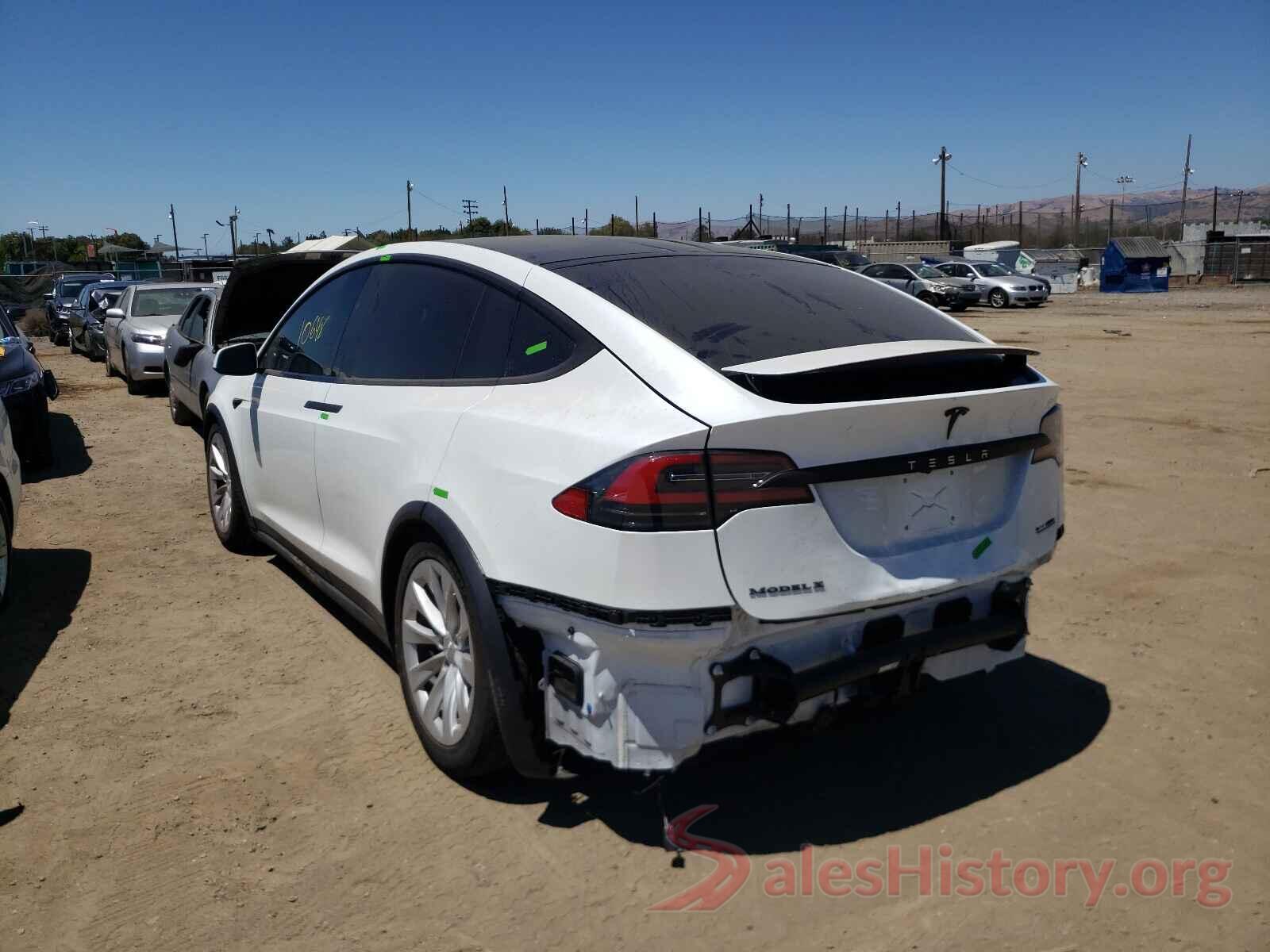 5YJXCBE29LF242190 2020 TESLA MODEL X