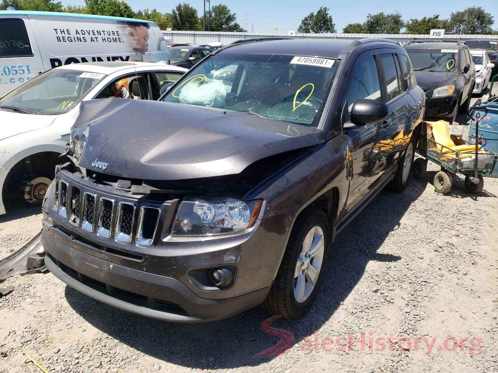 1C4NJDBB4HD154336 2017 JEEP COMPASS