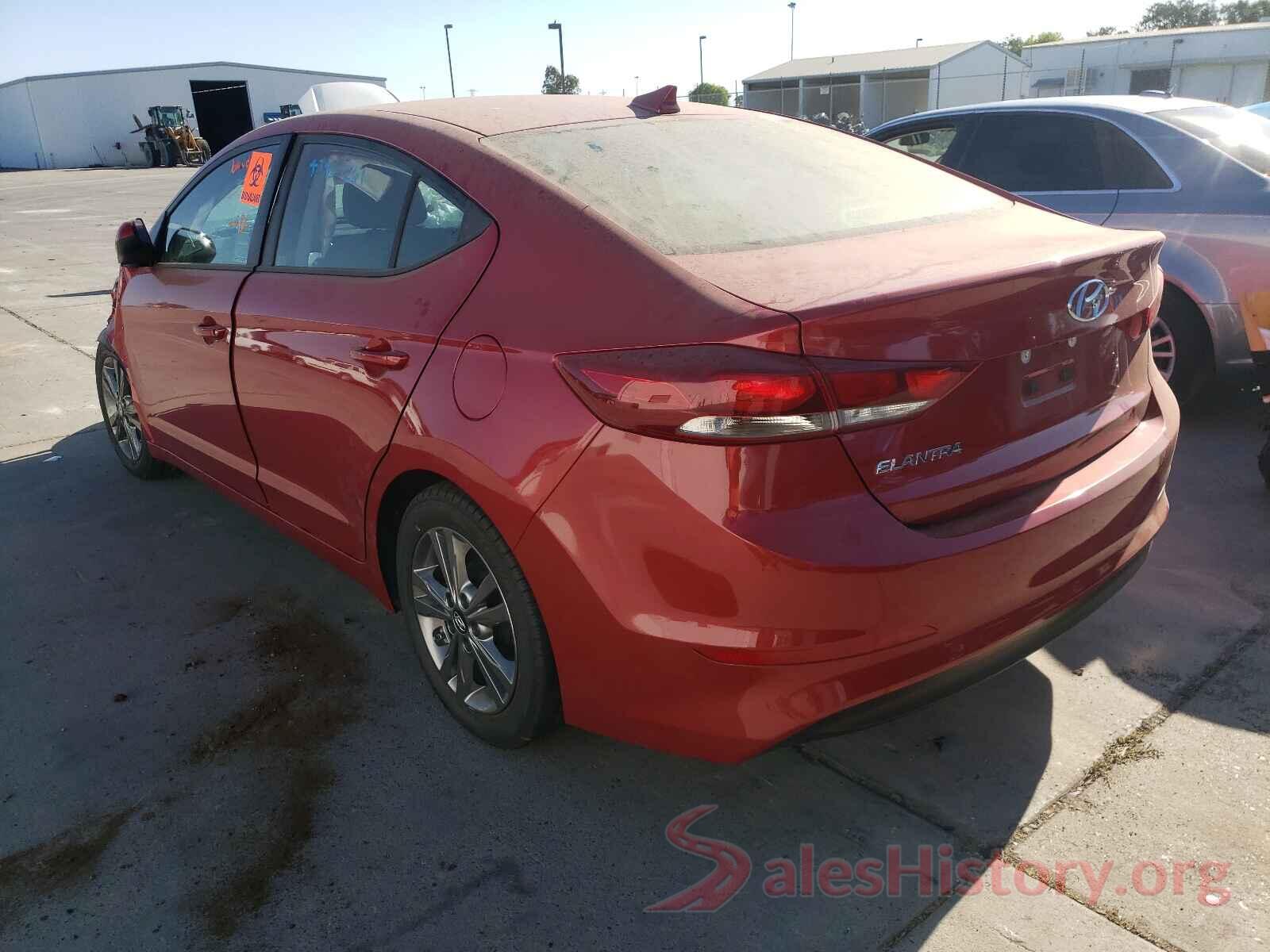 5NPD84LF3HH052478 2017 HYUNDAI ELANTRA