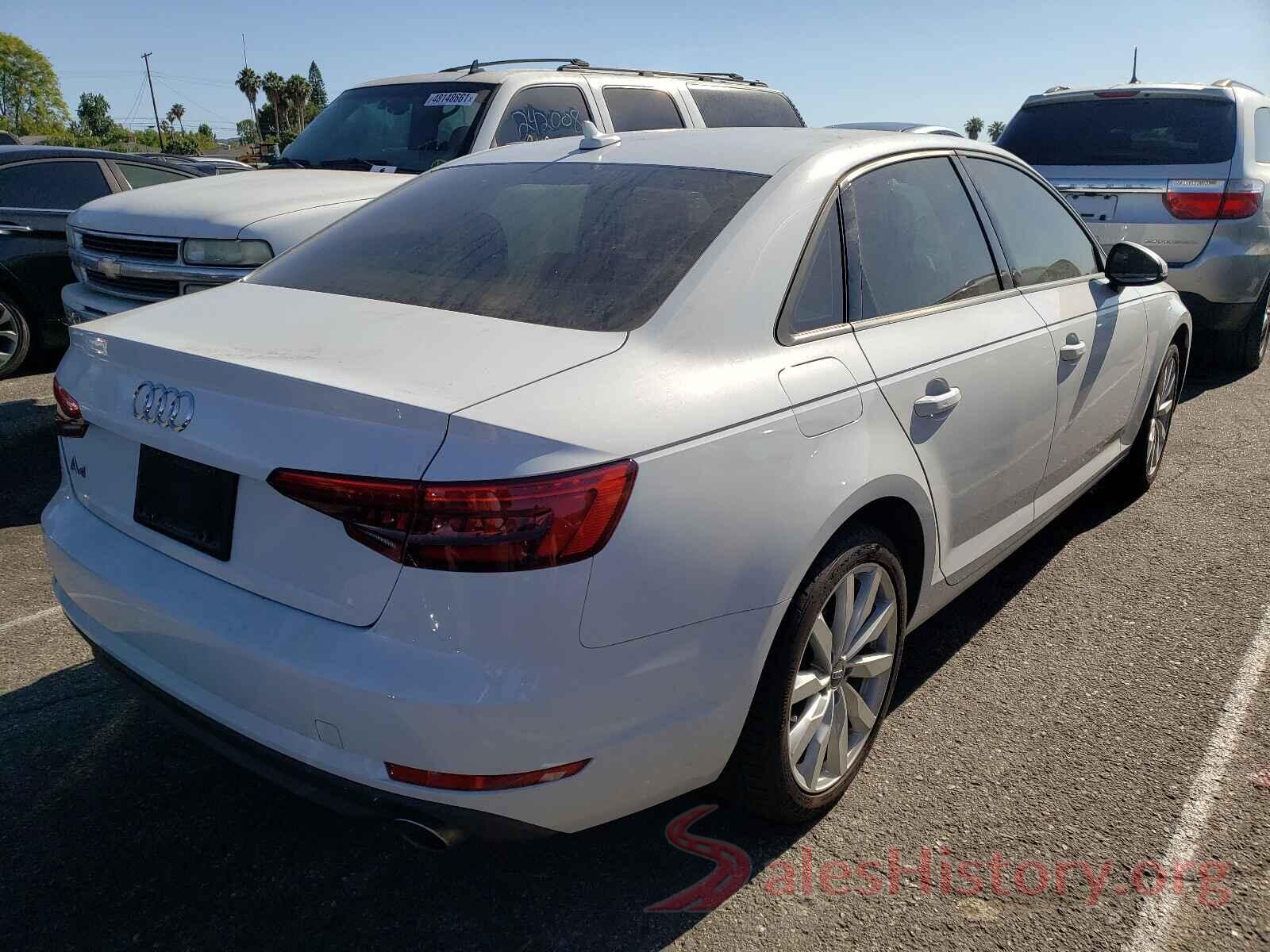 WAUGNAF45HN037007 2017 AUDI A4