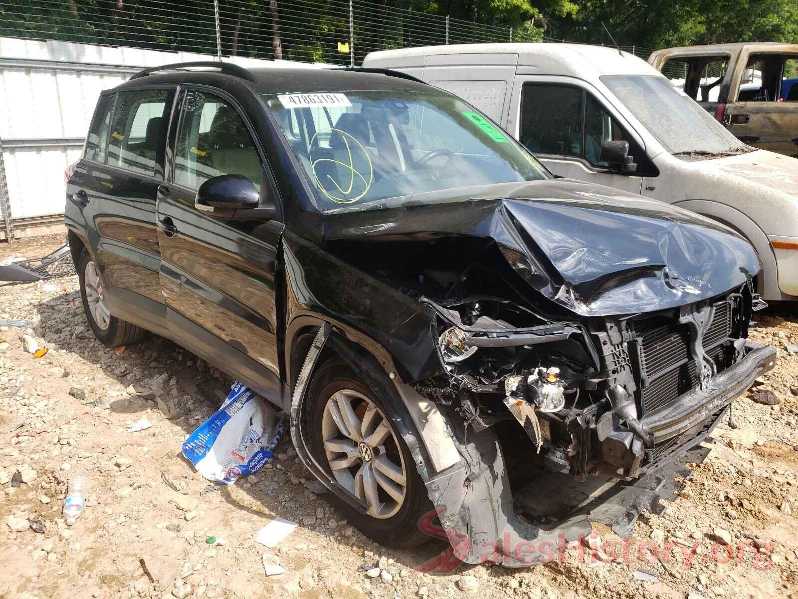 WVGAV7AX9HK027445 2017 VOLKSWAGEN TIGUAN