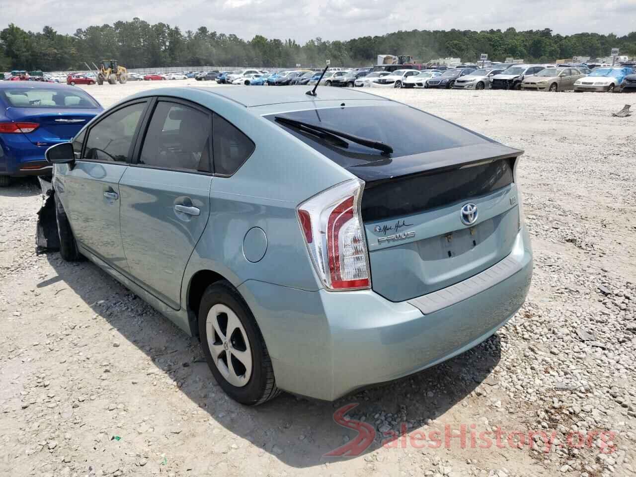 JTDKN3DU9D1631452 2013 TOYOTA PRIUS