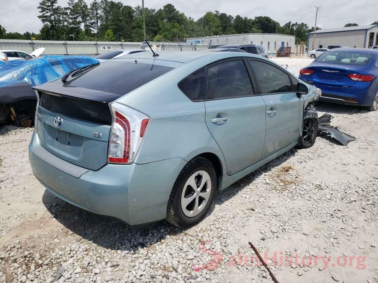 JTDKN3DU9D1631452 2013 TOYOTA PRIUS