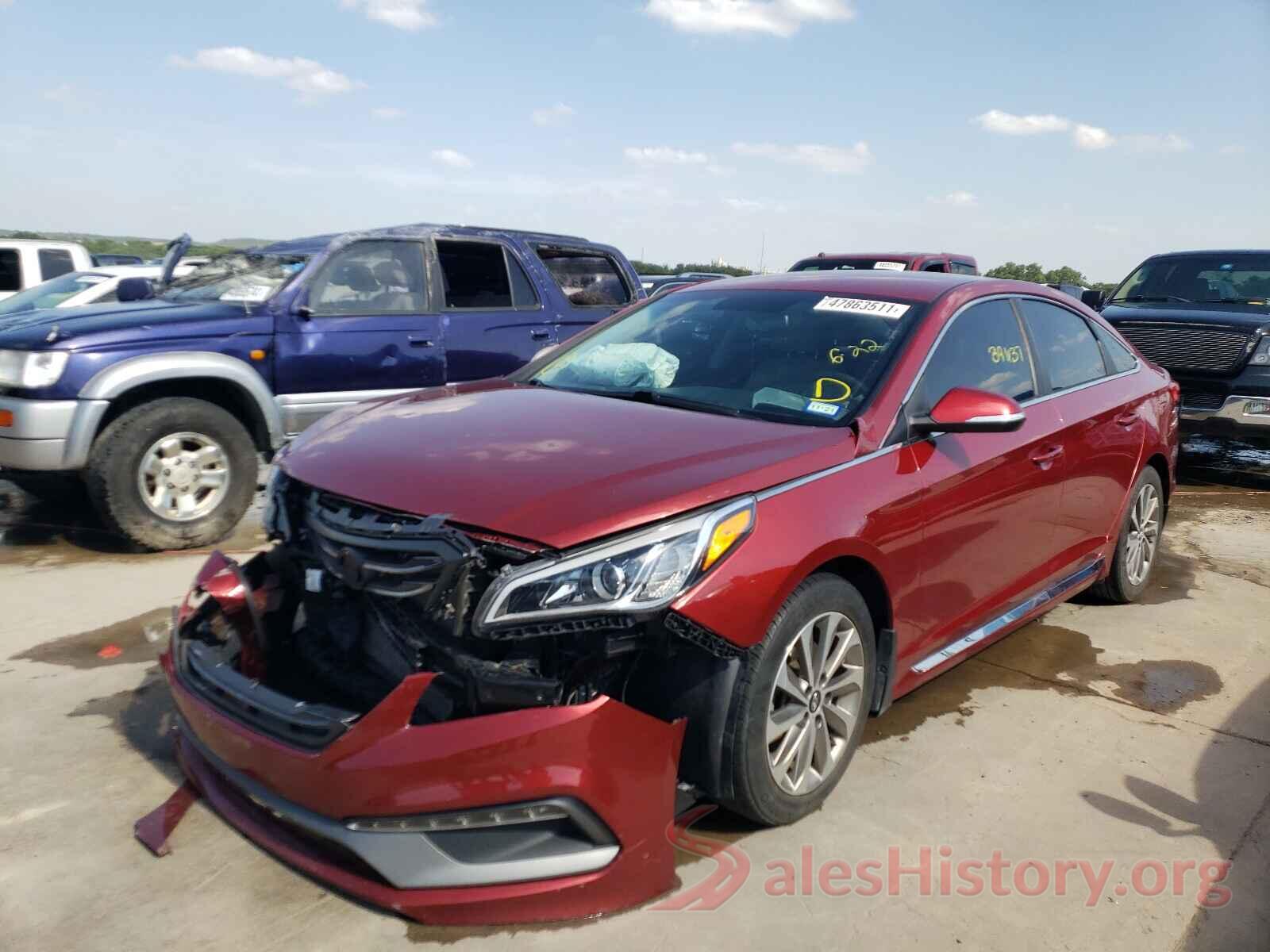 5NPE34AF6GH400777 2016 HYUNDAI SONATA