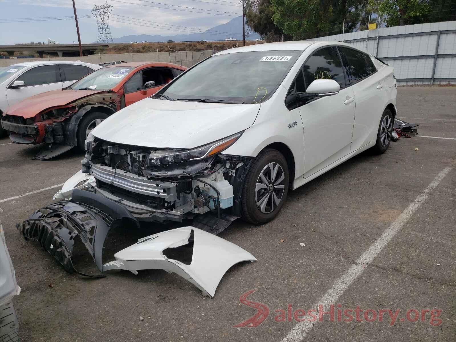 JTDKARFP8H3047530 2017 TOYOTA PRIUS