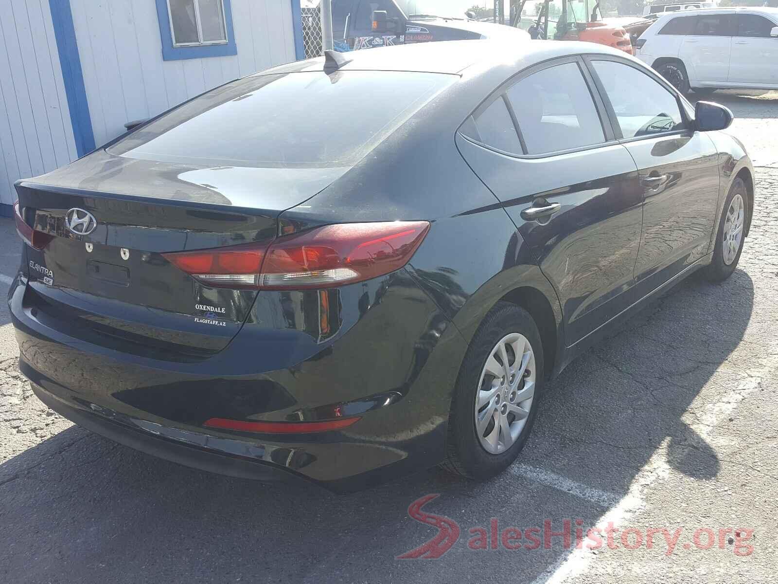 KMHD74LF0HU121874 2017 HYUNDAI ELANTRA