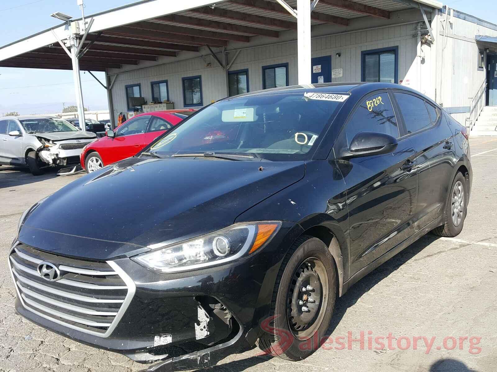 KMHD74LF0HU121874 2017 HYUNDAI ELANTRA