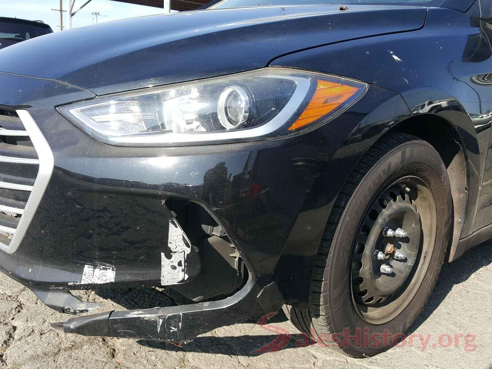 KMHD74LF0HU121874 2017 HYUNDAI ELANTRA