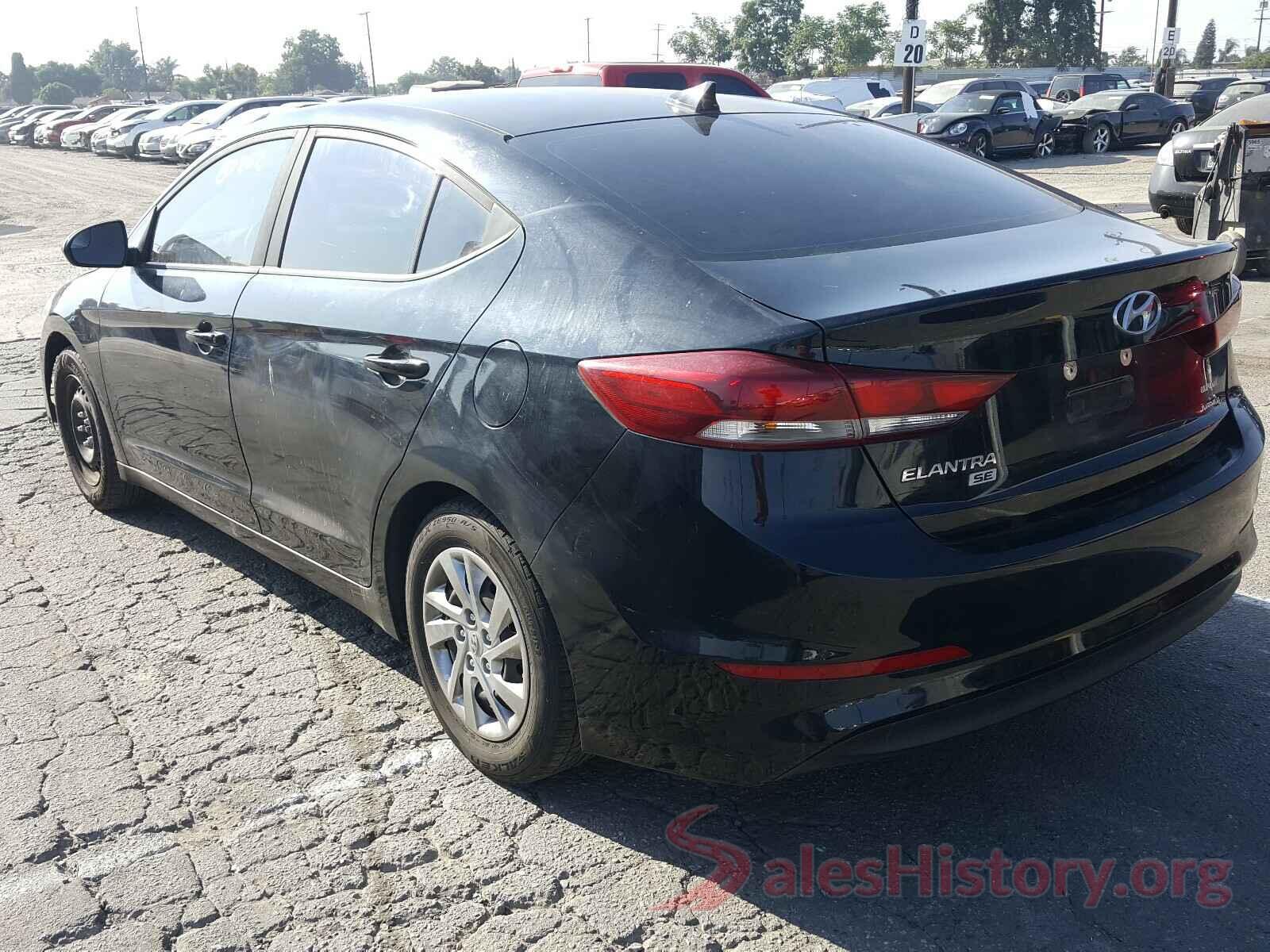 KMHD74LF0HU121874 2017 HYUNDAI ELANTRA