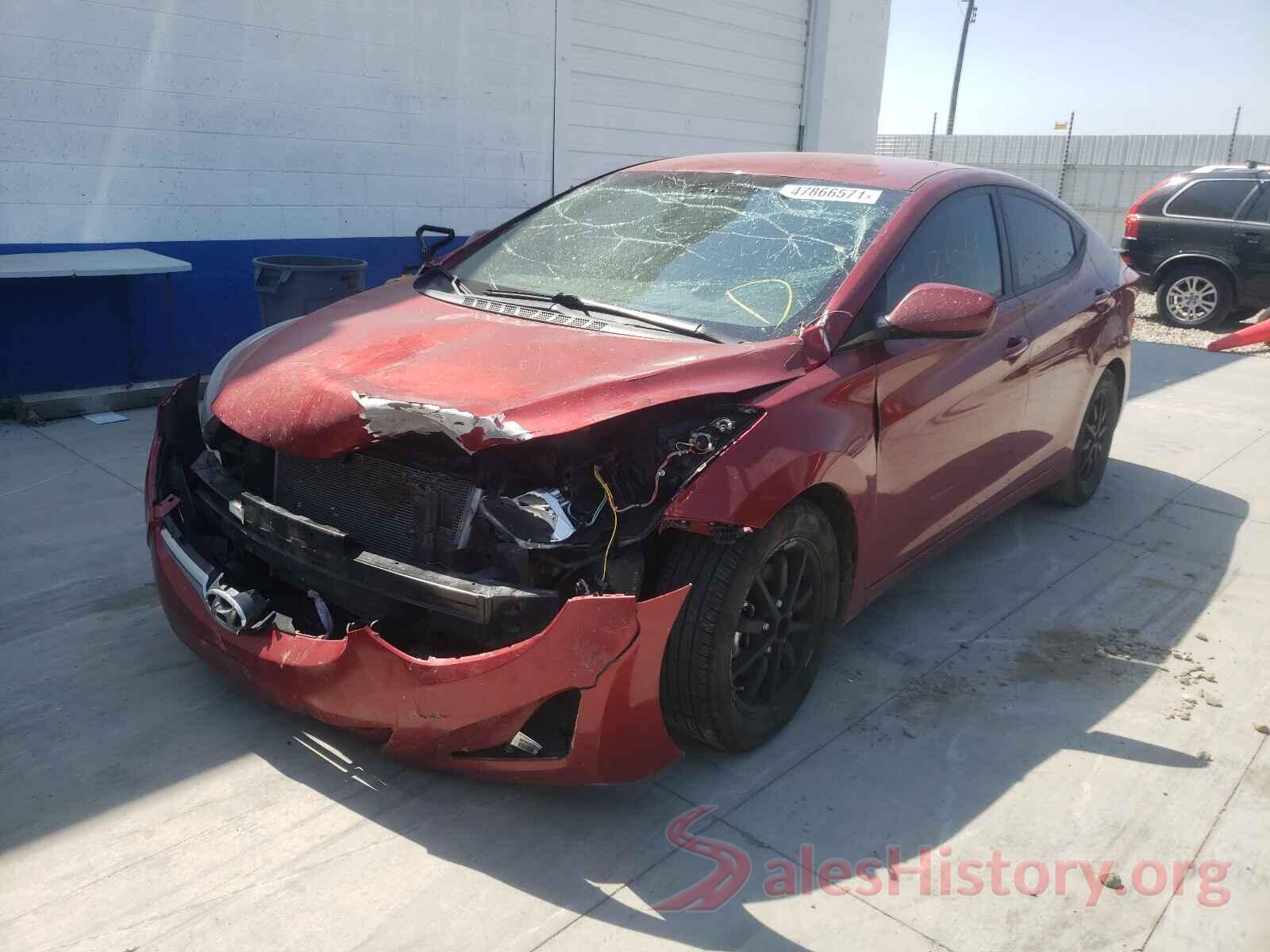 5NPDH4AE3GH716447 2016 HYUNDAI ELANTRA