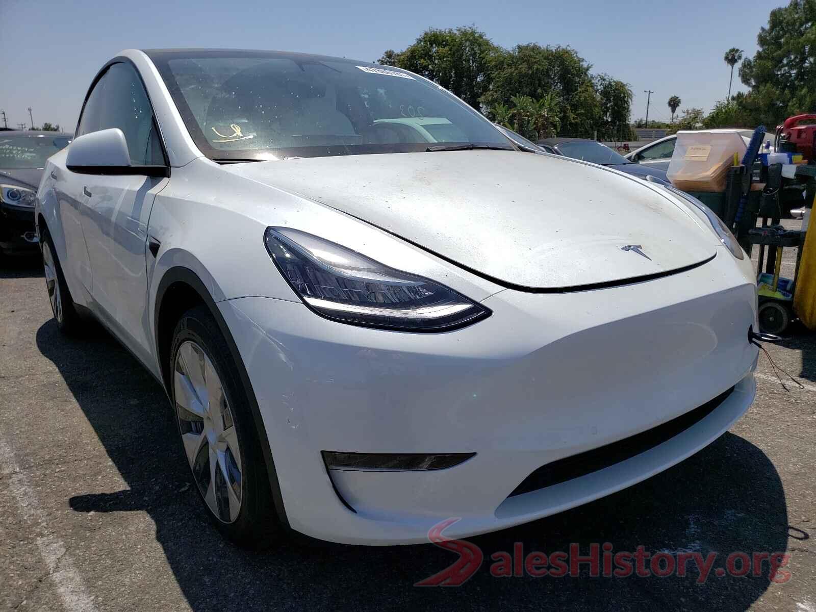 5YJYGDEE6MF195605 2021 TESLA MODEL Y