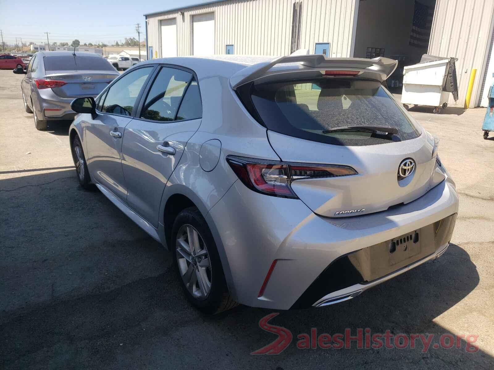 JTNK4RBE3K3039298 2019 TOYOTA COROLLA