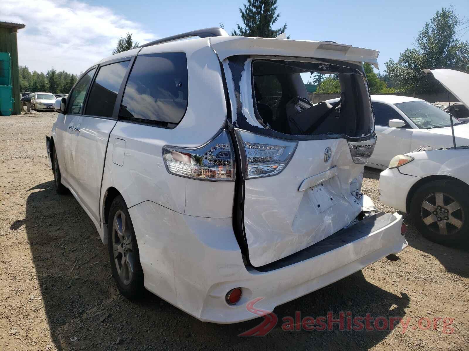 5TDEZ3DC1KS225836 2019 TOYOTA SIENNA