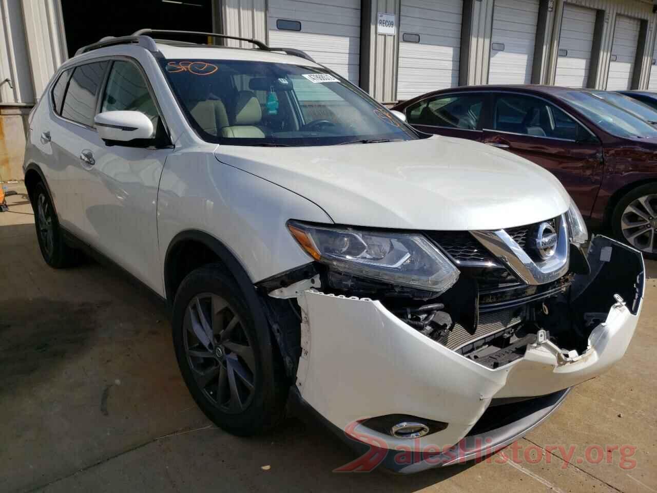 5N1AT2MV6GC804840 2016 NISSAN ROGUE