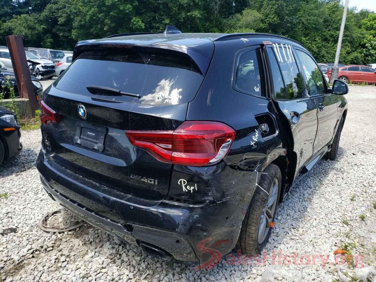 5UXTS3C54K0Z03639 2019 BMW X3