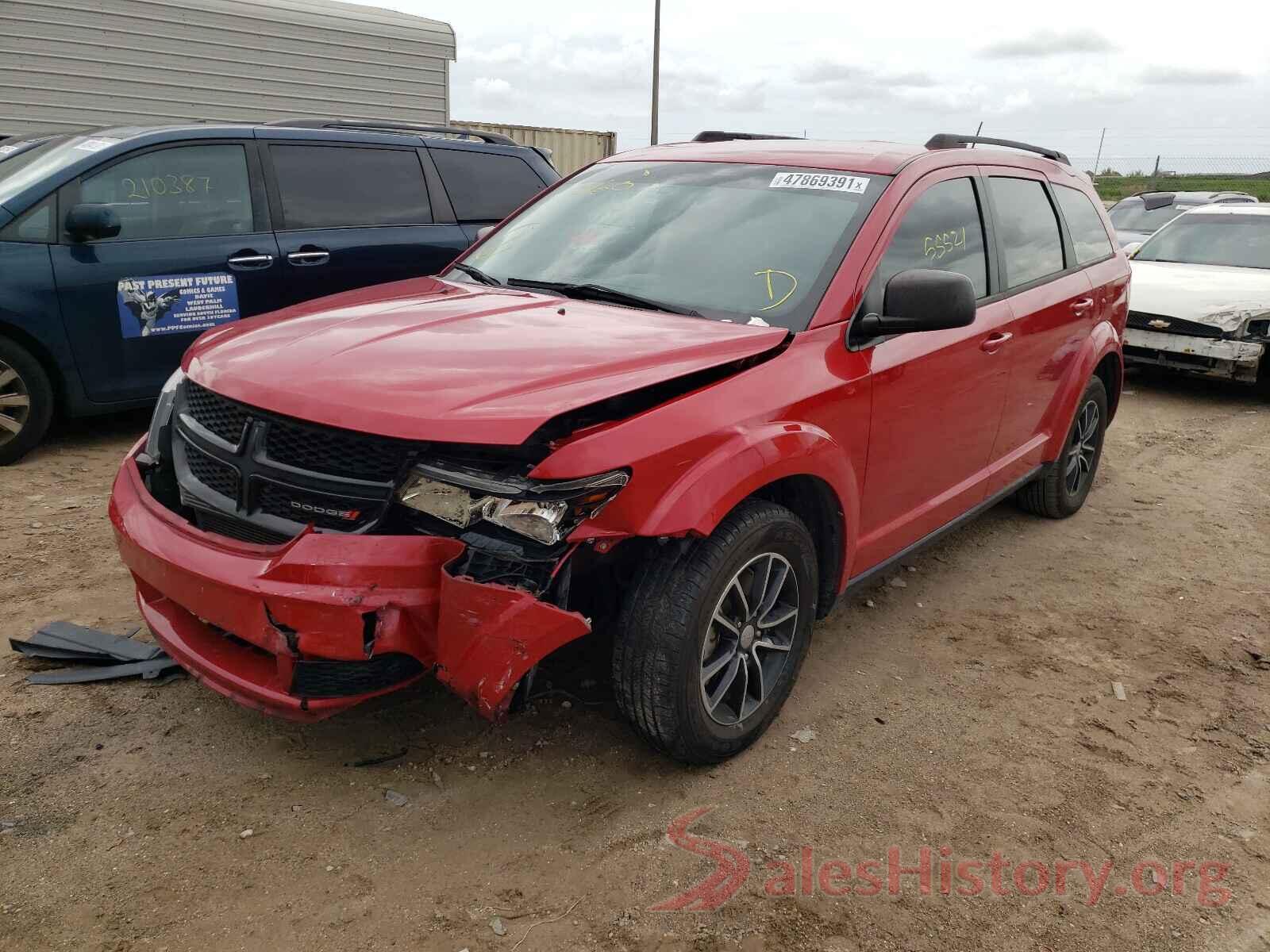 3C4PDCAB5HT707629 2017 DODGE JOURNEY